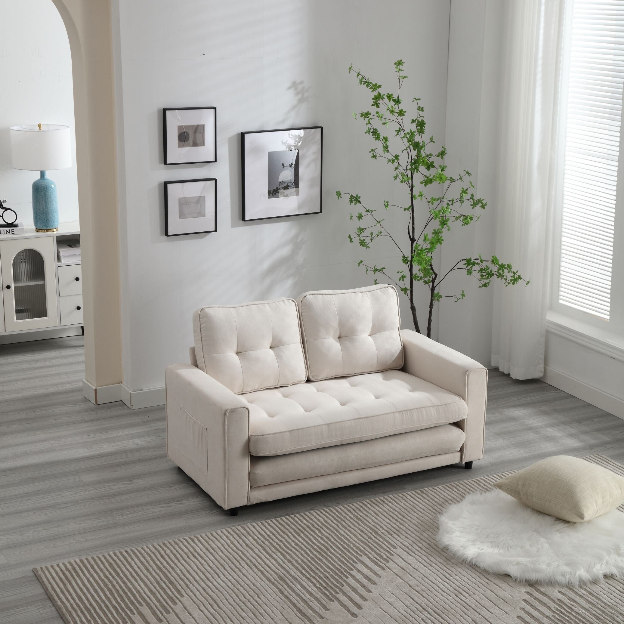 Canapé-lit convertible 3 places