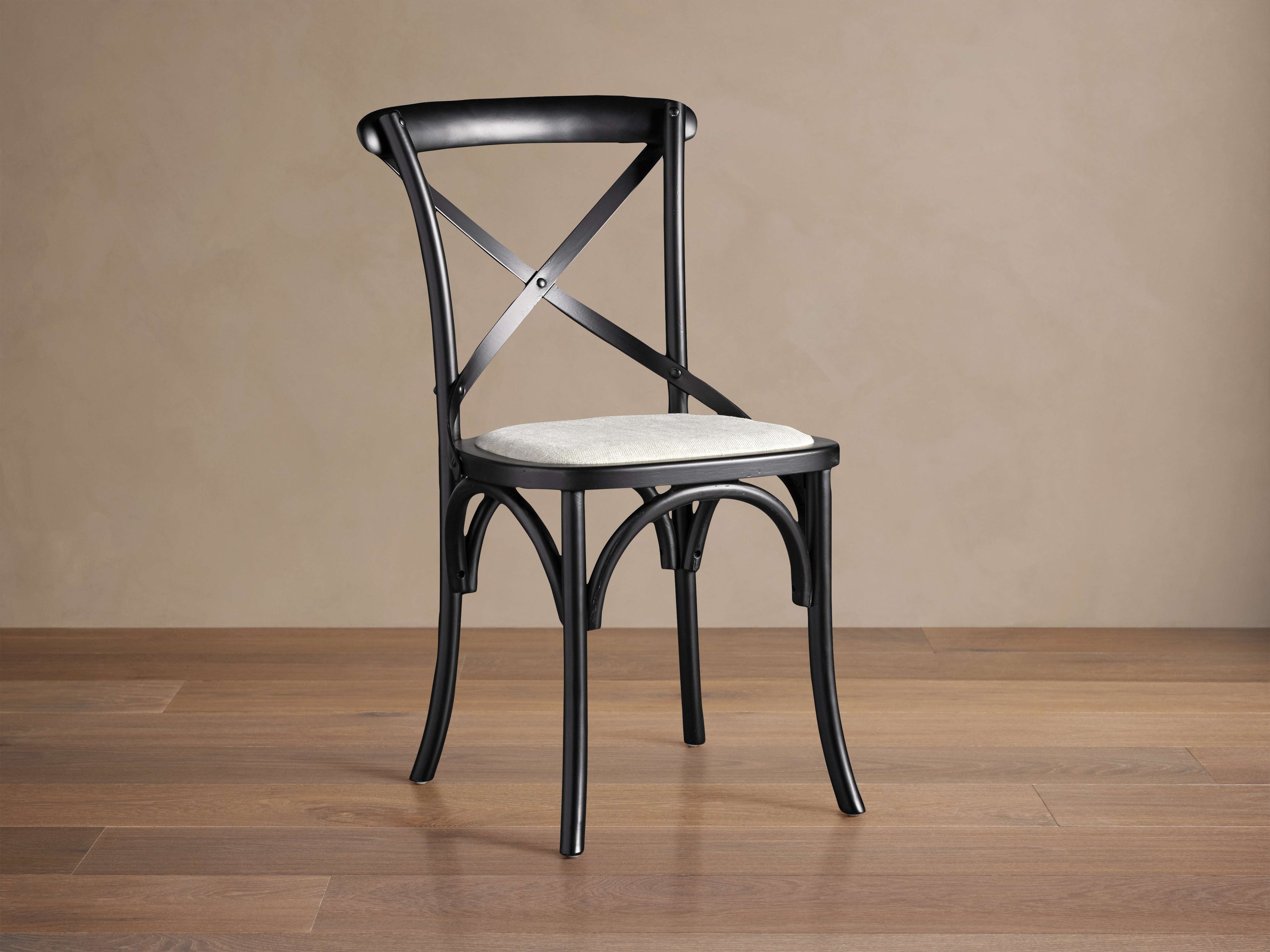 Chaise de salle à manger Cadence avec siège rembourré