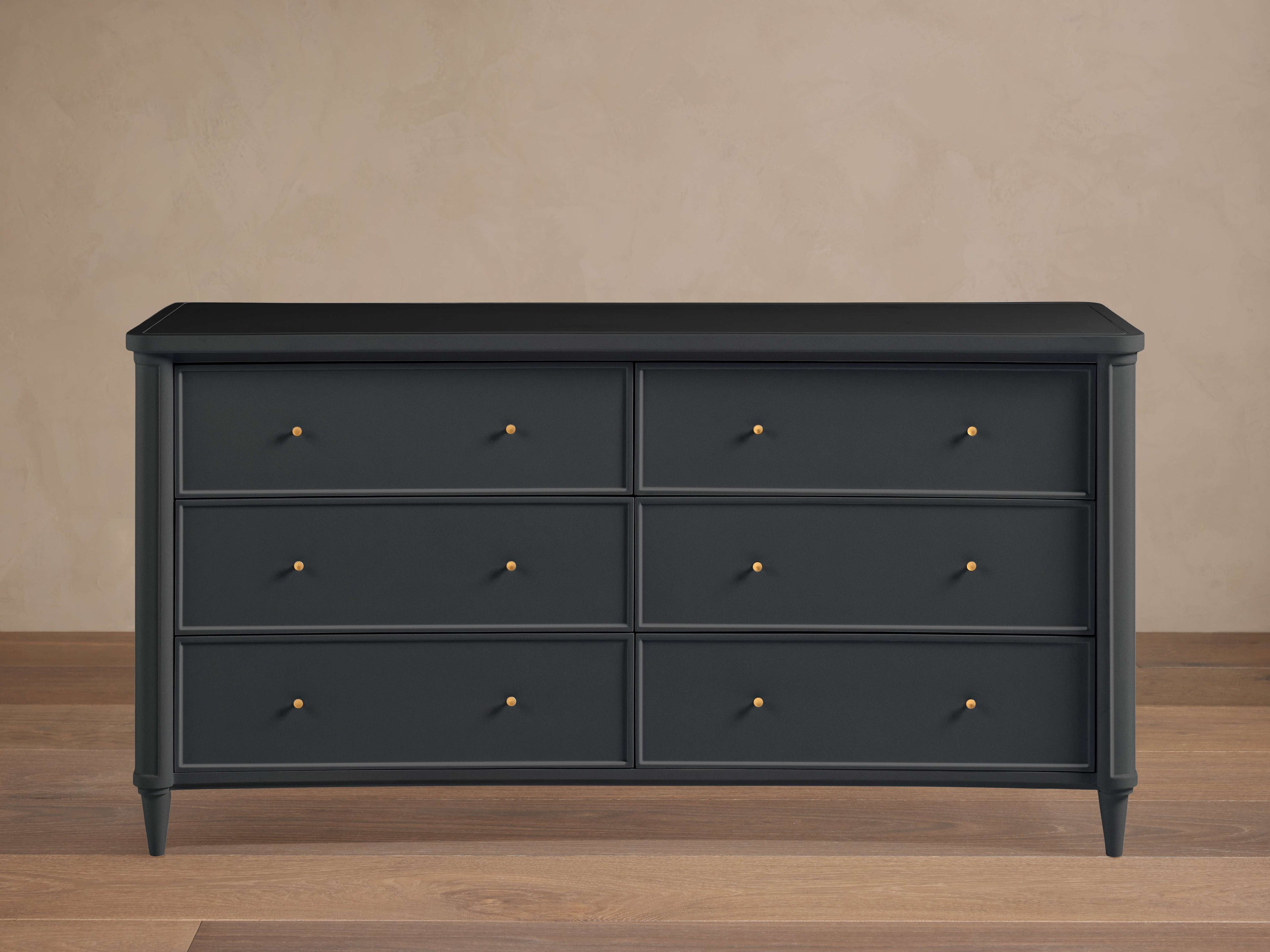 Commode large à six tiroirs Henley