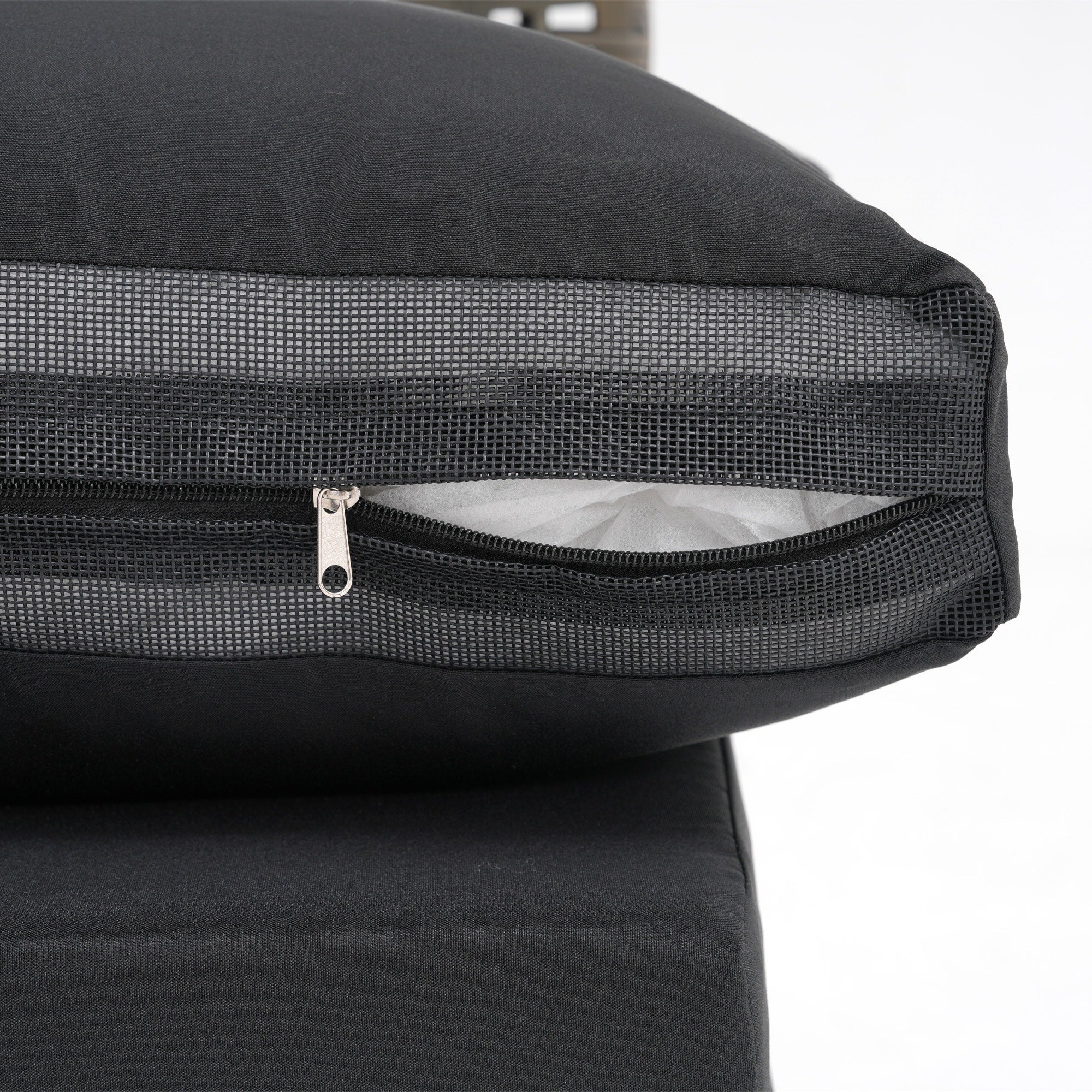 Ensemble de sièges d'extérieur sectionnels pour 6 personnes avec coussins