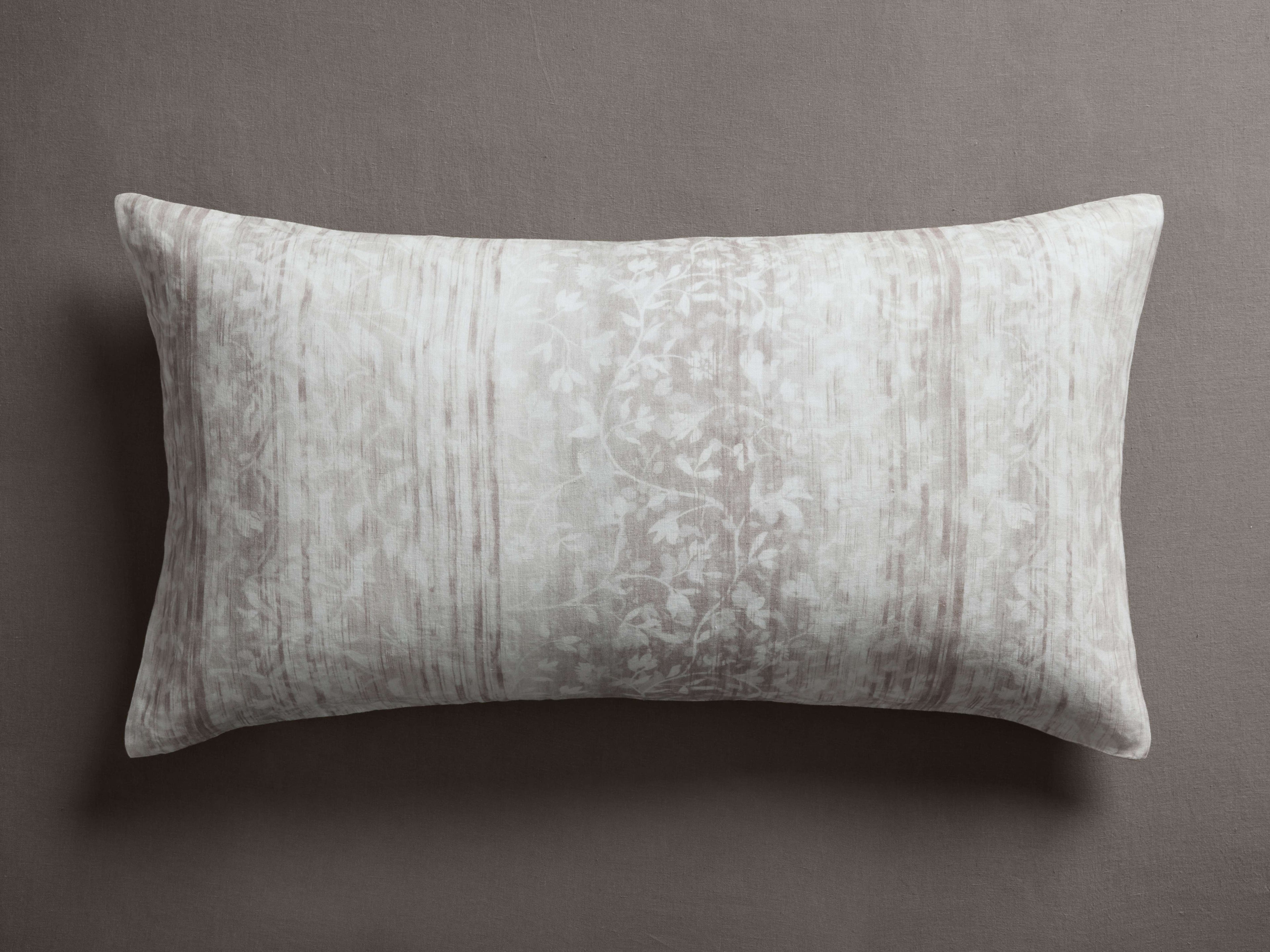 Housse de coussin en lin Solange