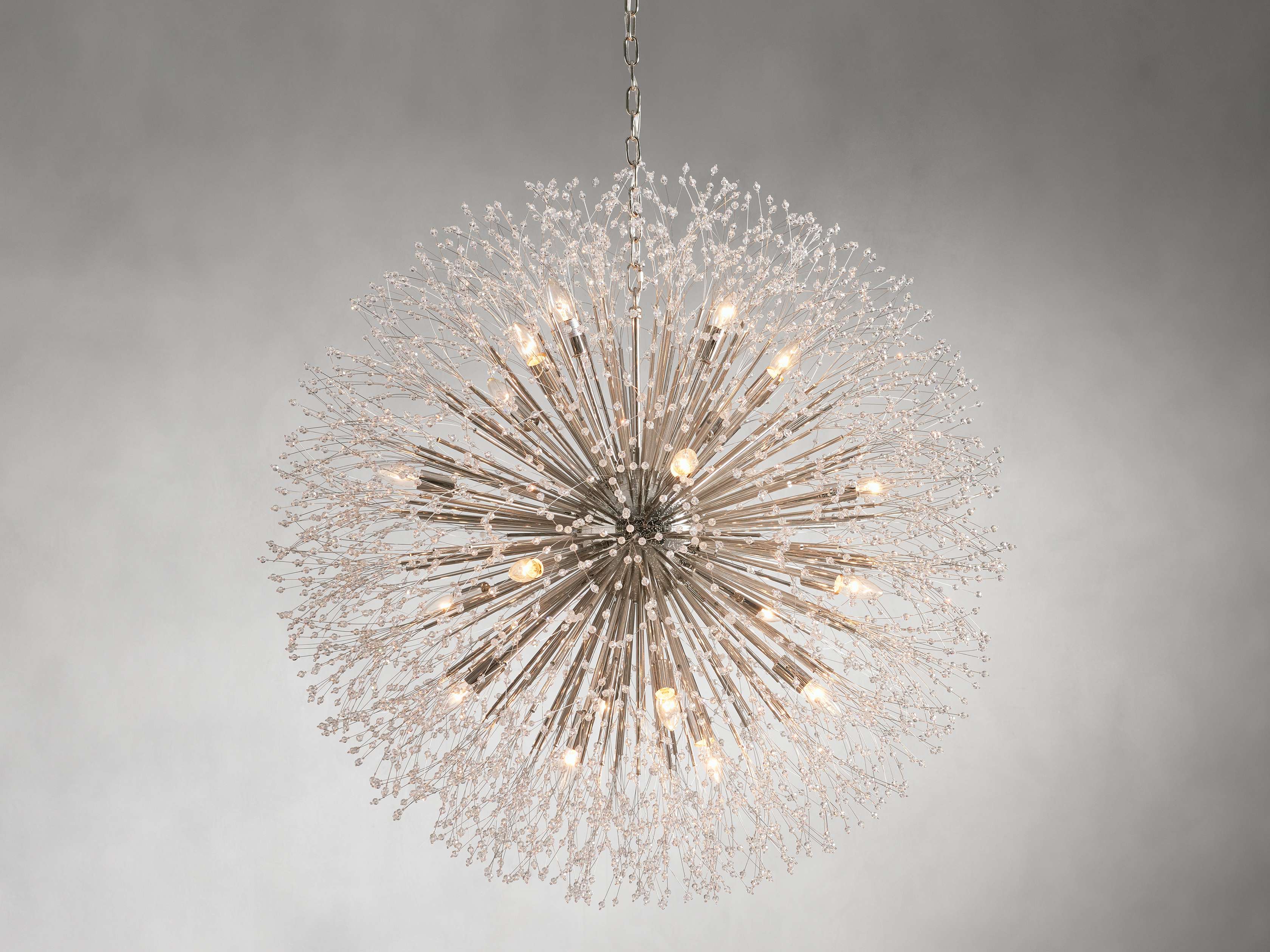 Lustre rond pissenlit