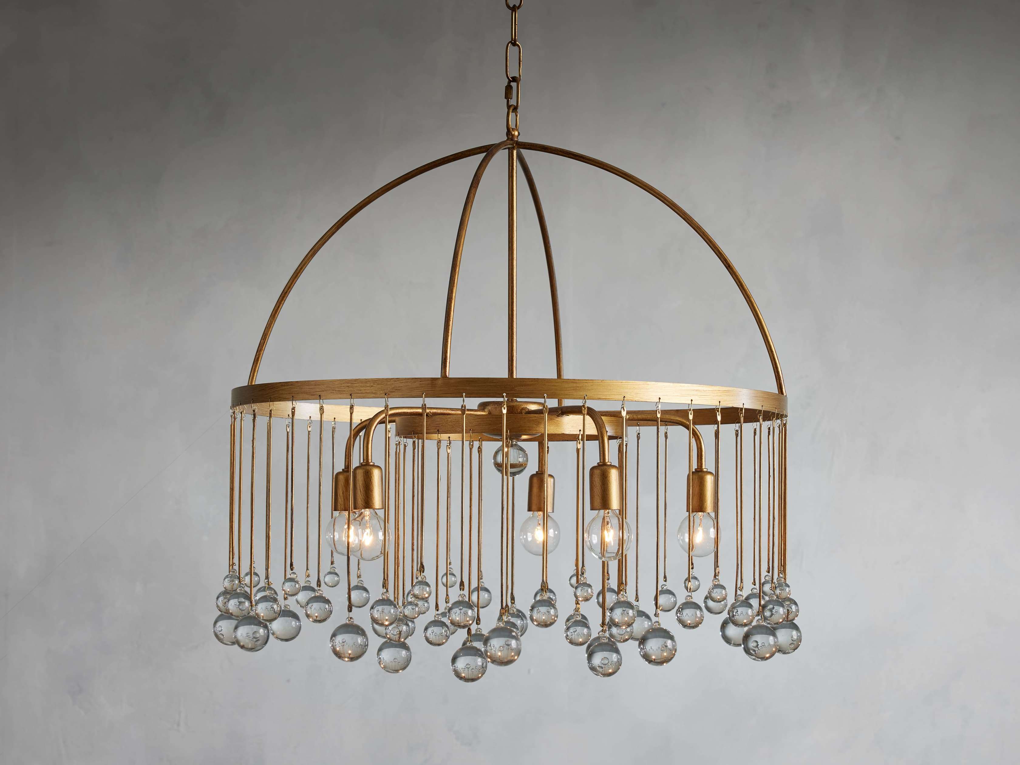 Lustre rond Aubrey
