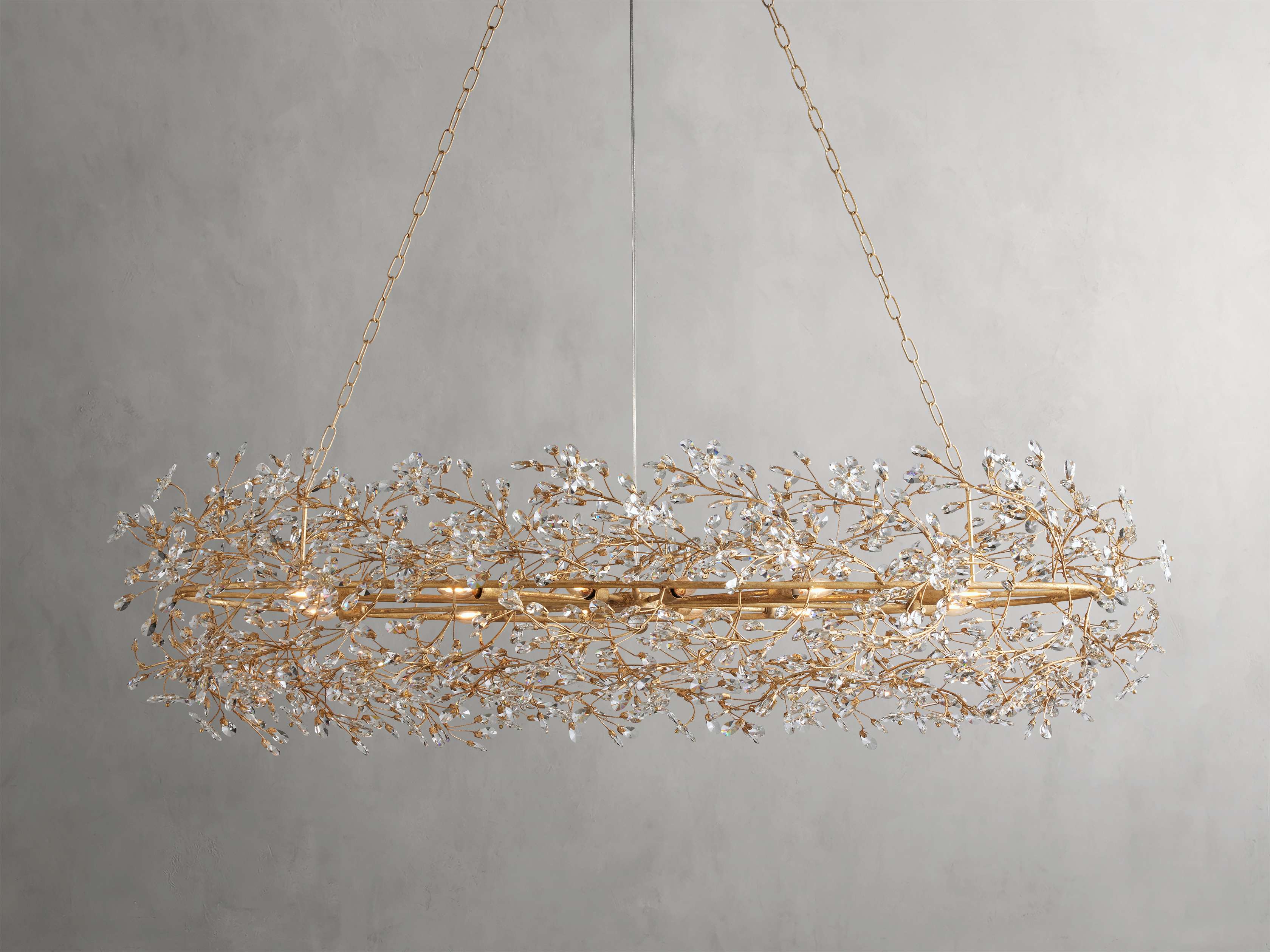 Lustre ovale Fiore
