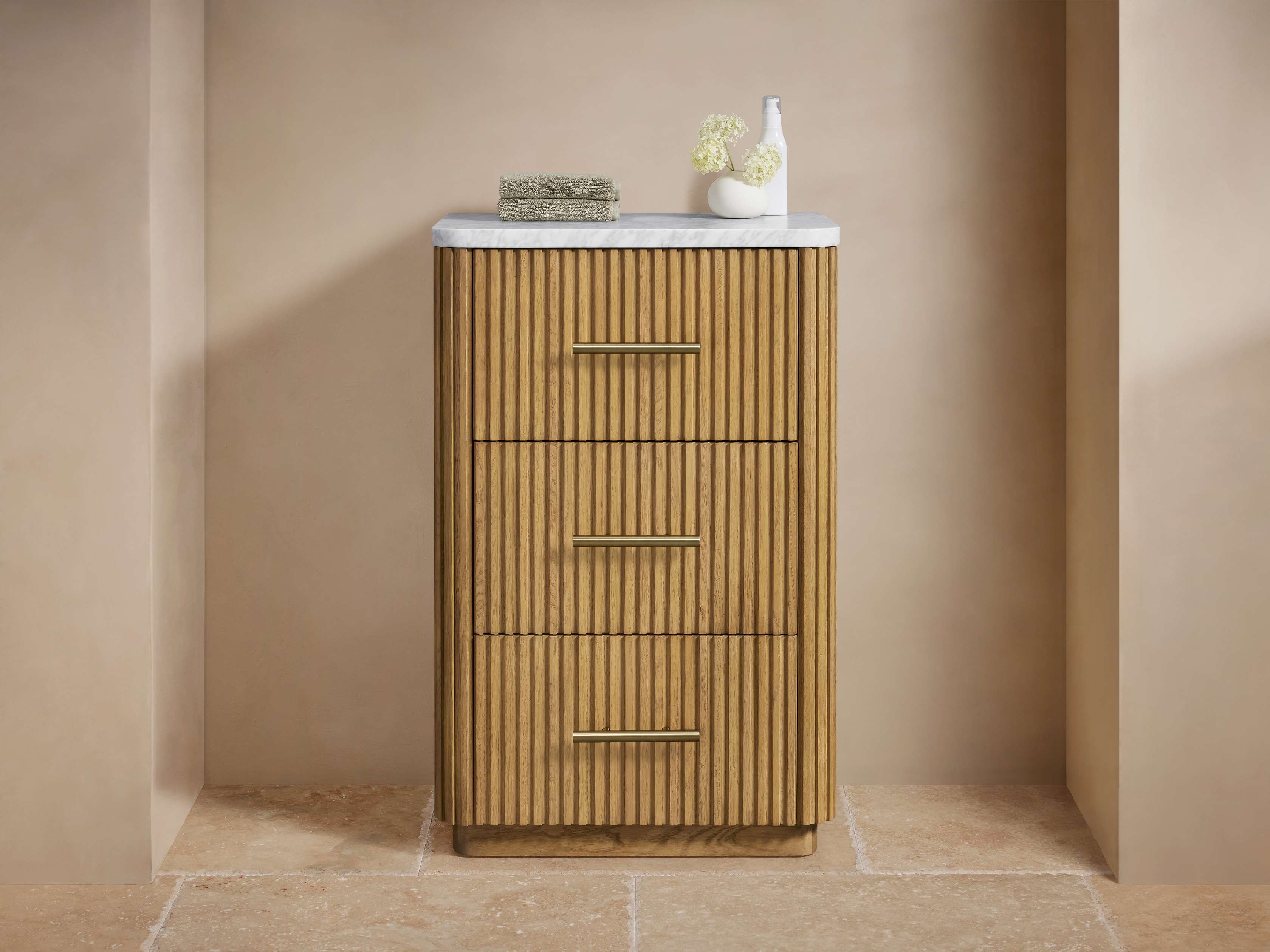 Meuble de salle de bain court Finnley