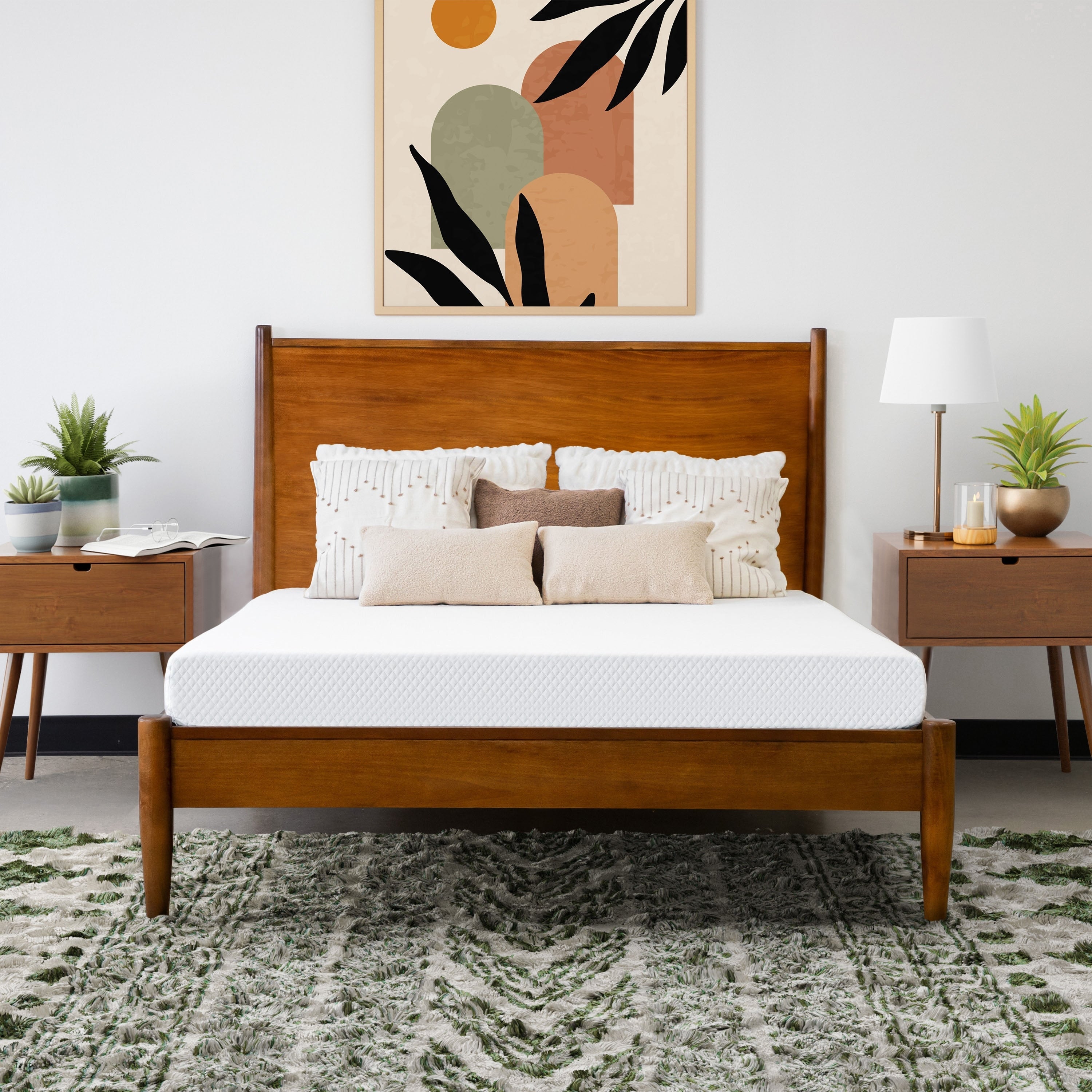 Matelas en mousse à mémoire de forme SoftNest Rejuv Collection 6 pouces de qualité supérieure