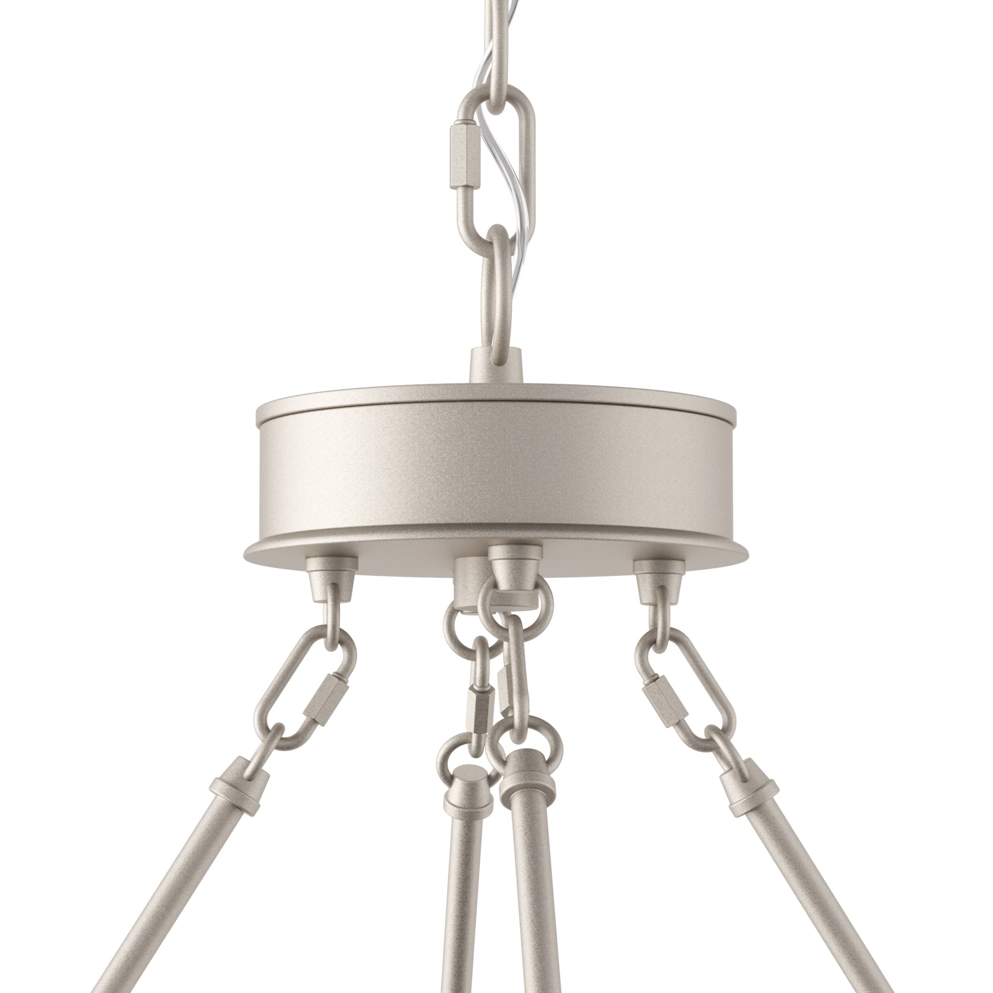 Lustre Acroma Farmhouse à 12 lumières, 40 po, en forme de roue de chariot, certifié UL - 40 po P x 138 po H