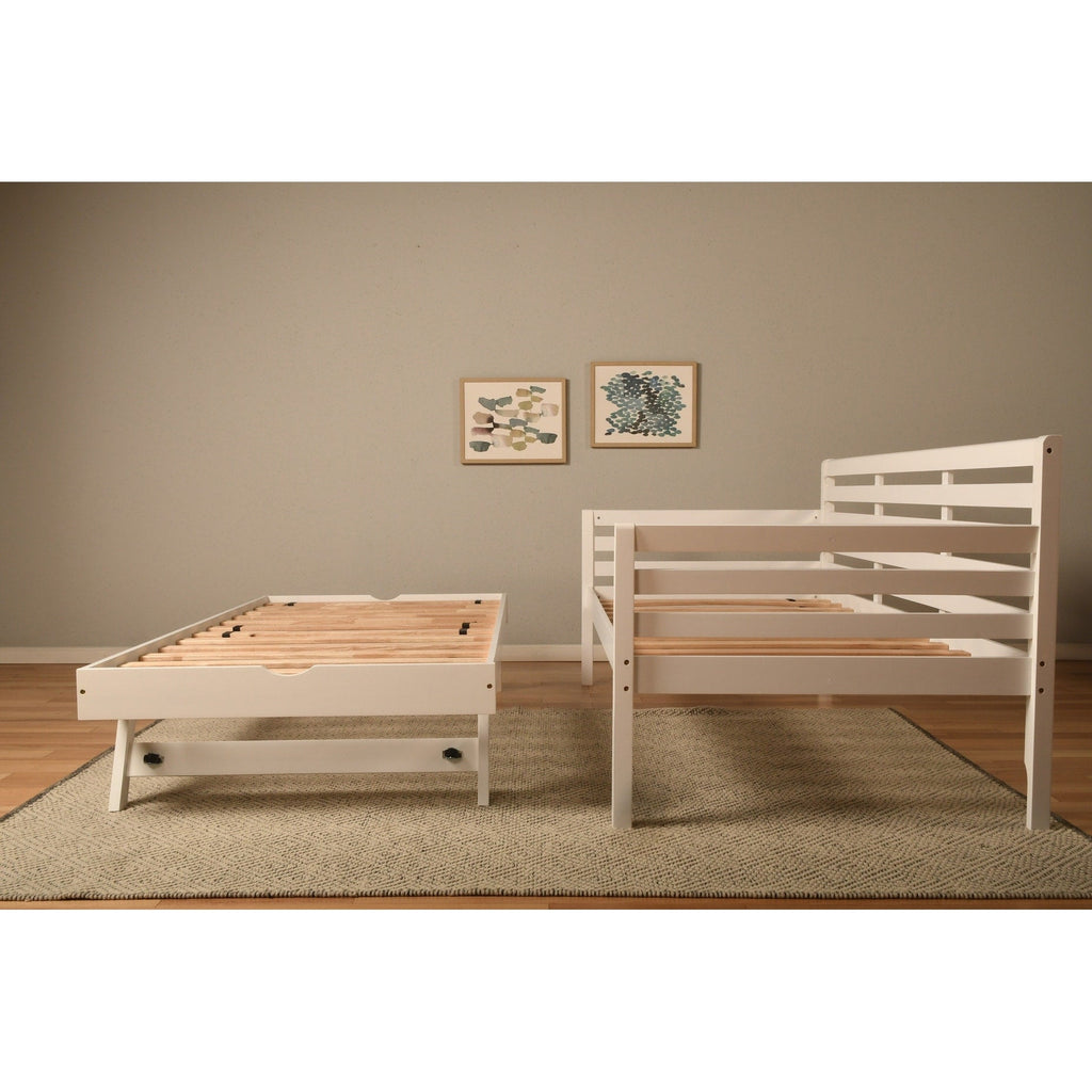 Lit de repos Somette Boho avec lit escamotable supplémentaire (matelas non inclus)