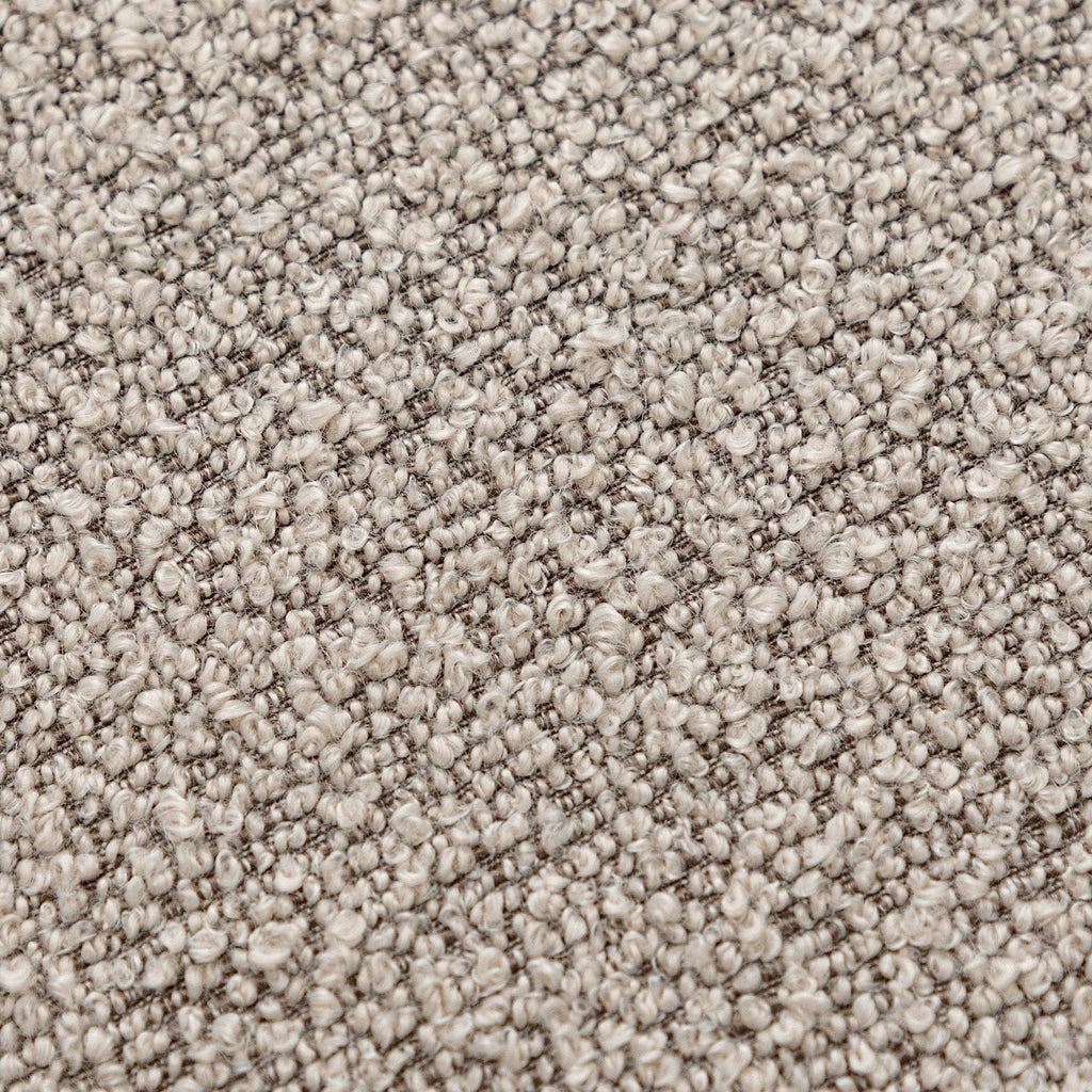 Causeuse 2 places rembourrée KINWELL Boucle avec oreillers