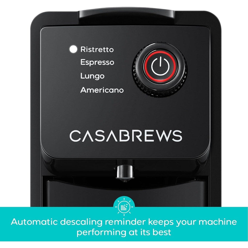 CASABREWS CM7036E Machine à expresso 20 bars pour dosettes Nespresso originales