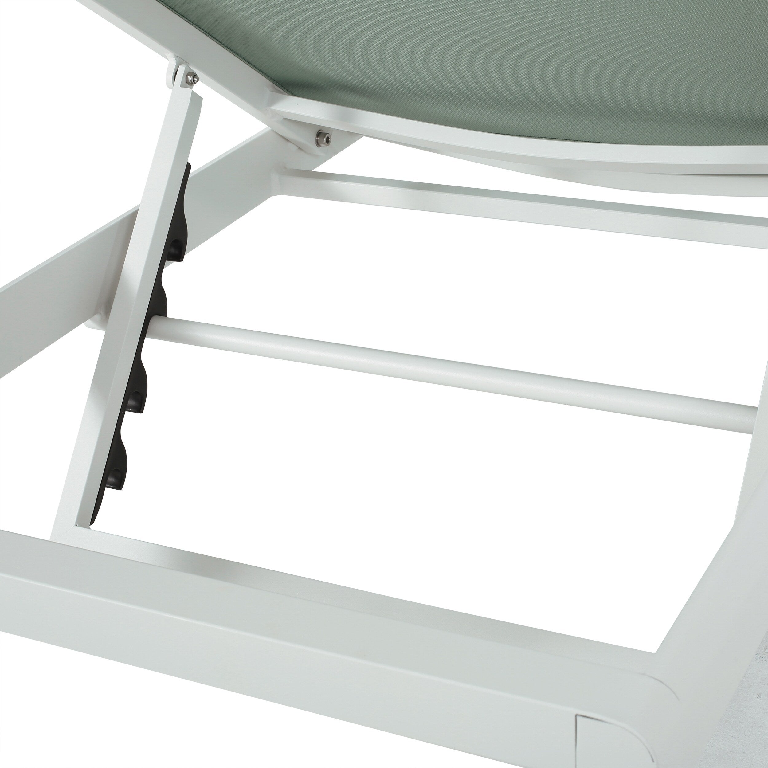 Chaise longue d'extérieur en aluminium Cape Coral (lot de 2) par Christopher Knight Home - 77,56 po x 25,20 po x 11,80 po