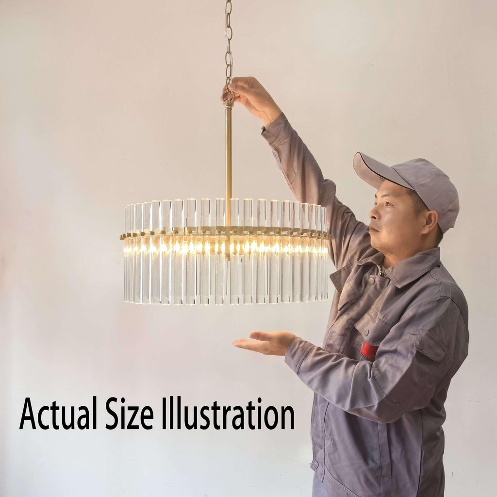 Lustre en cristal Casandra à 5 lumières