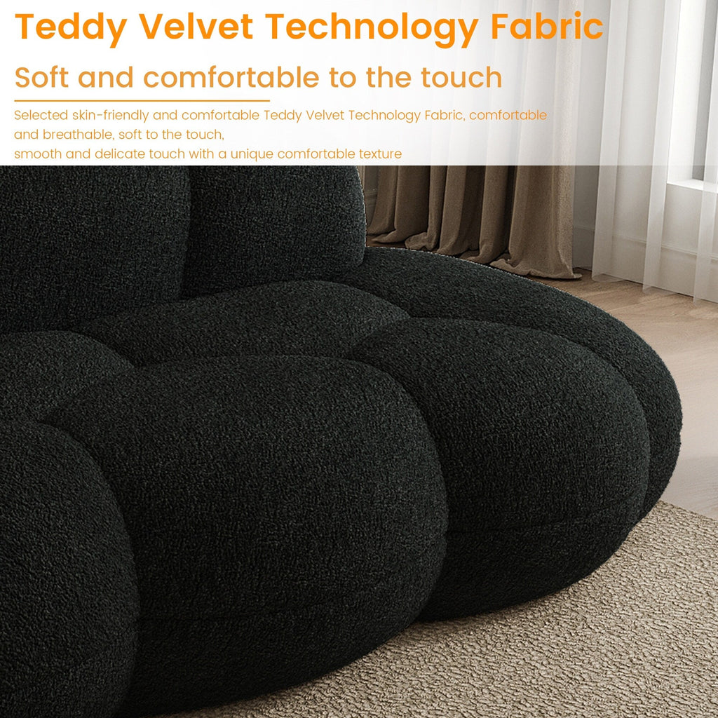 Canapés en forme de nuage pour salon, canapé compressé moderne et confortable, canapé de loisirs en forme de nuage pour chambre à coucher, appartement