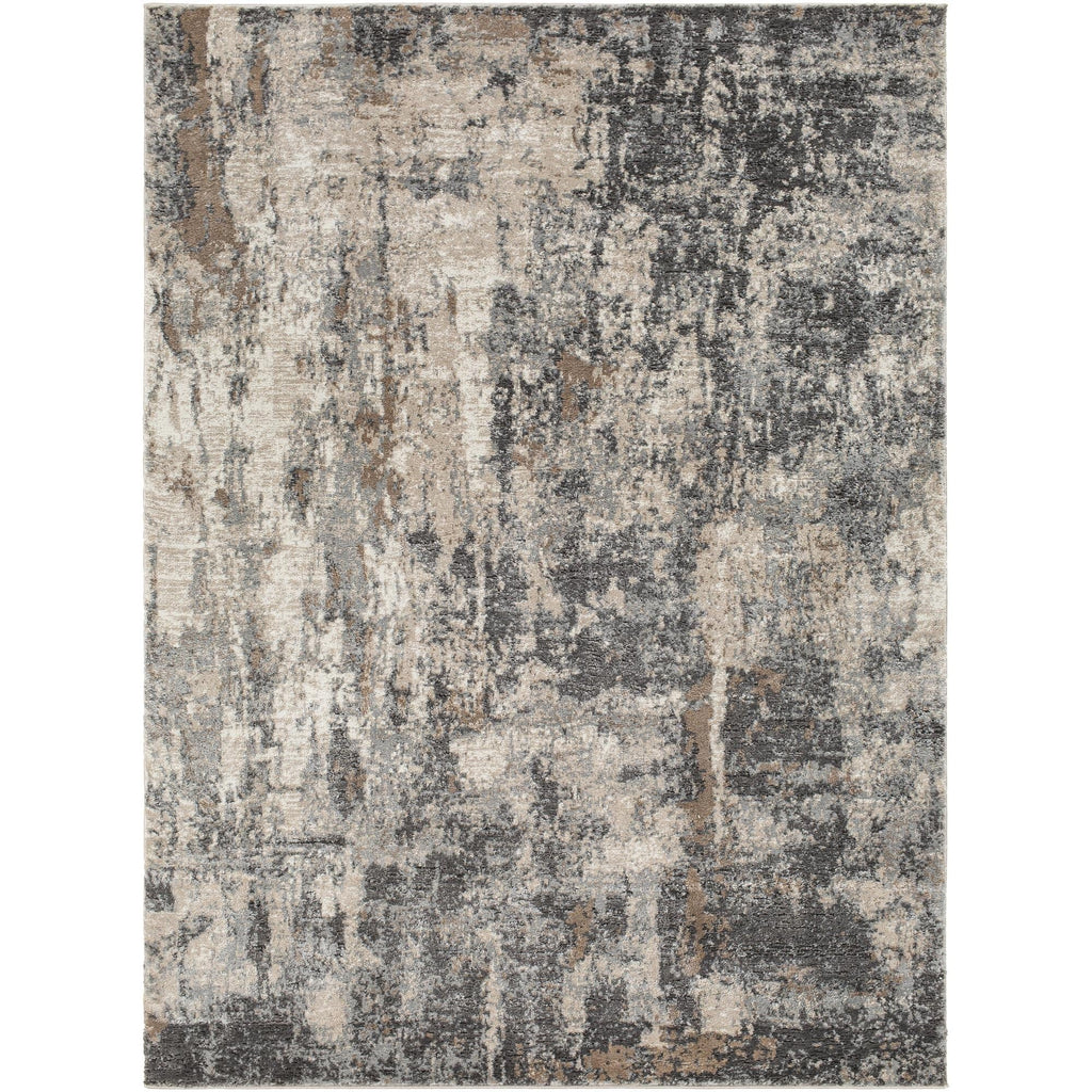Tapis abstrait moderne Dan
