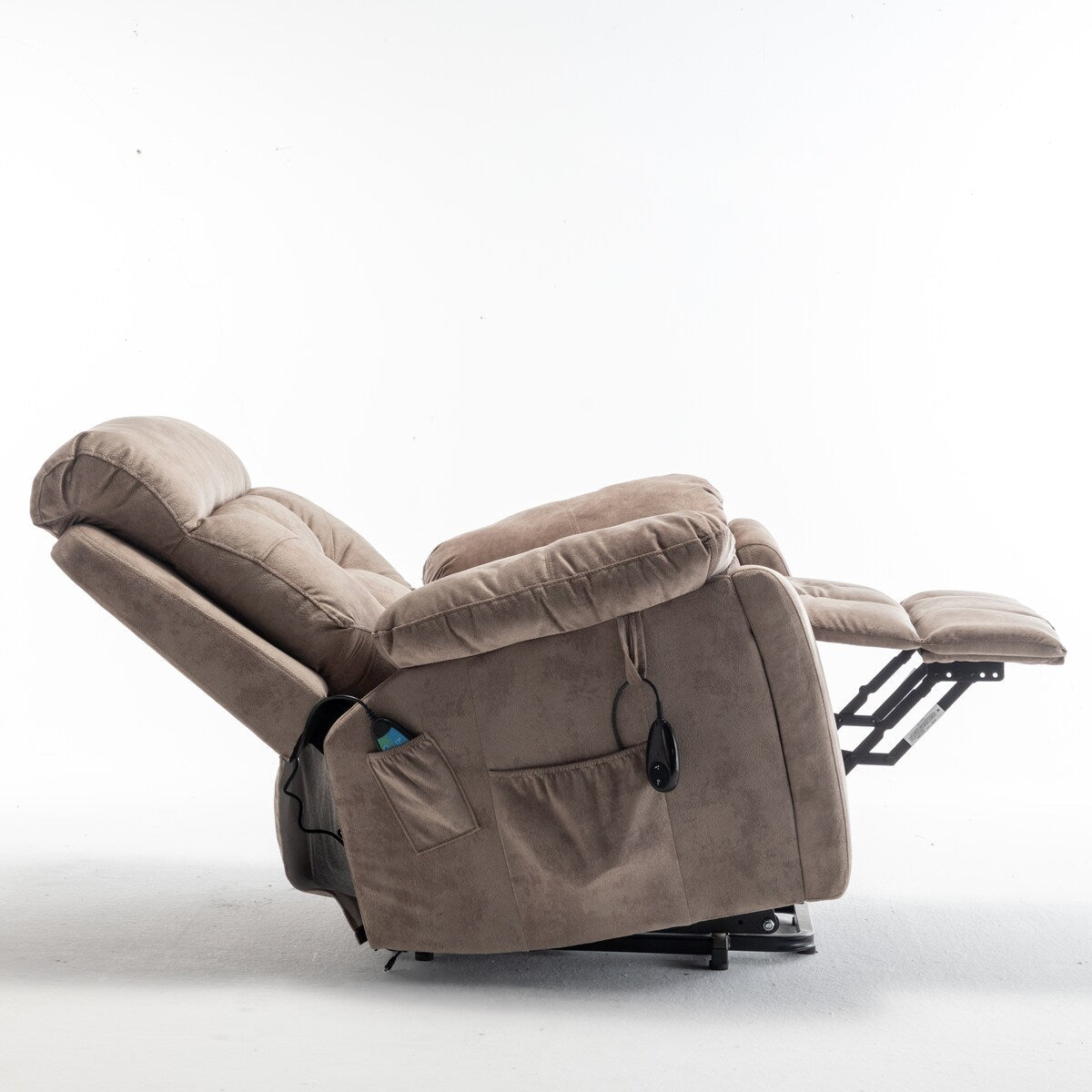 Fauteuil releveur électrique inclinable avec chauffage massant