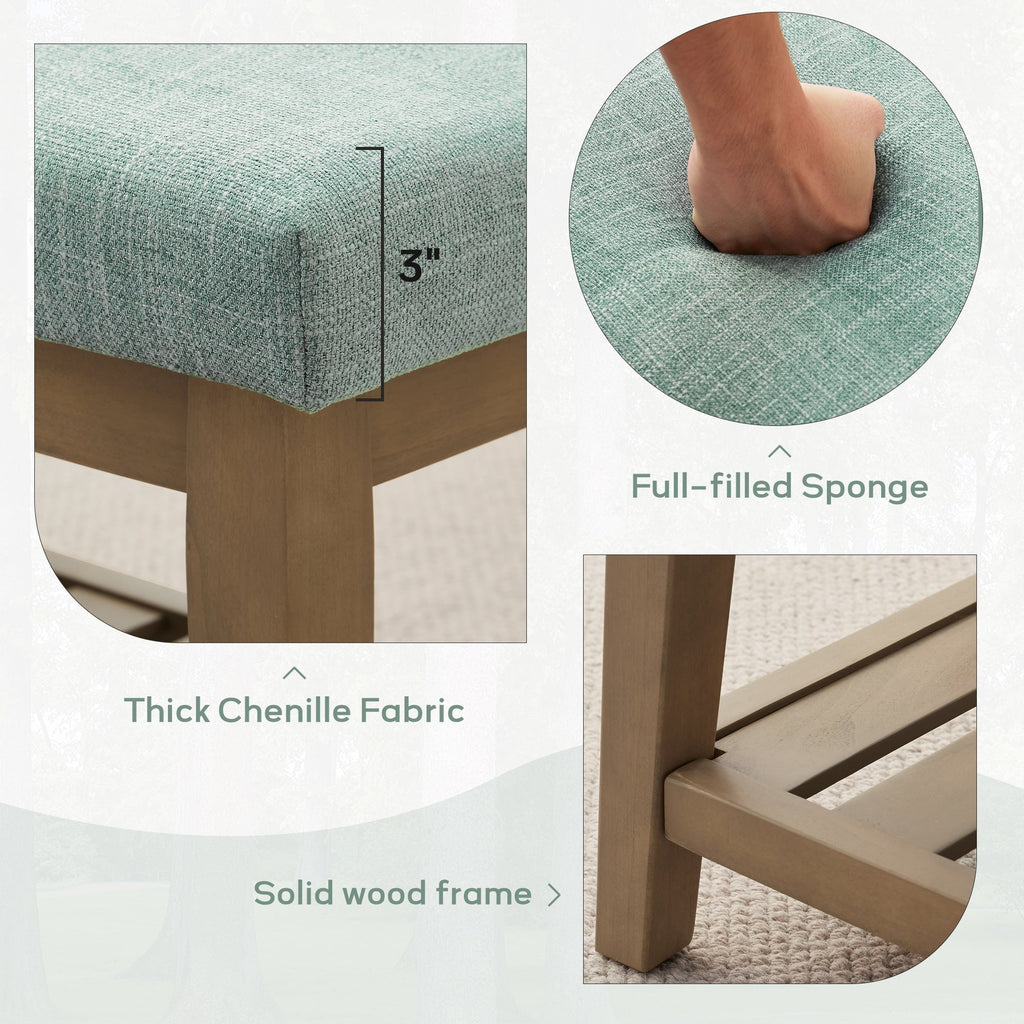 Banc à chaussures d'entrée Banc de rangement Banc rembourré