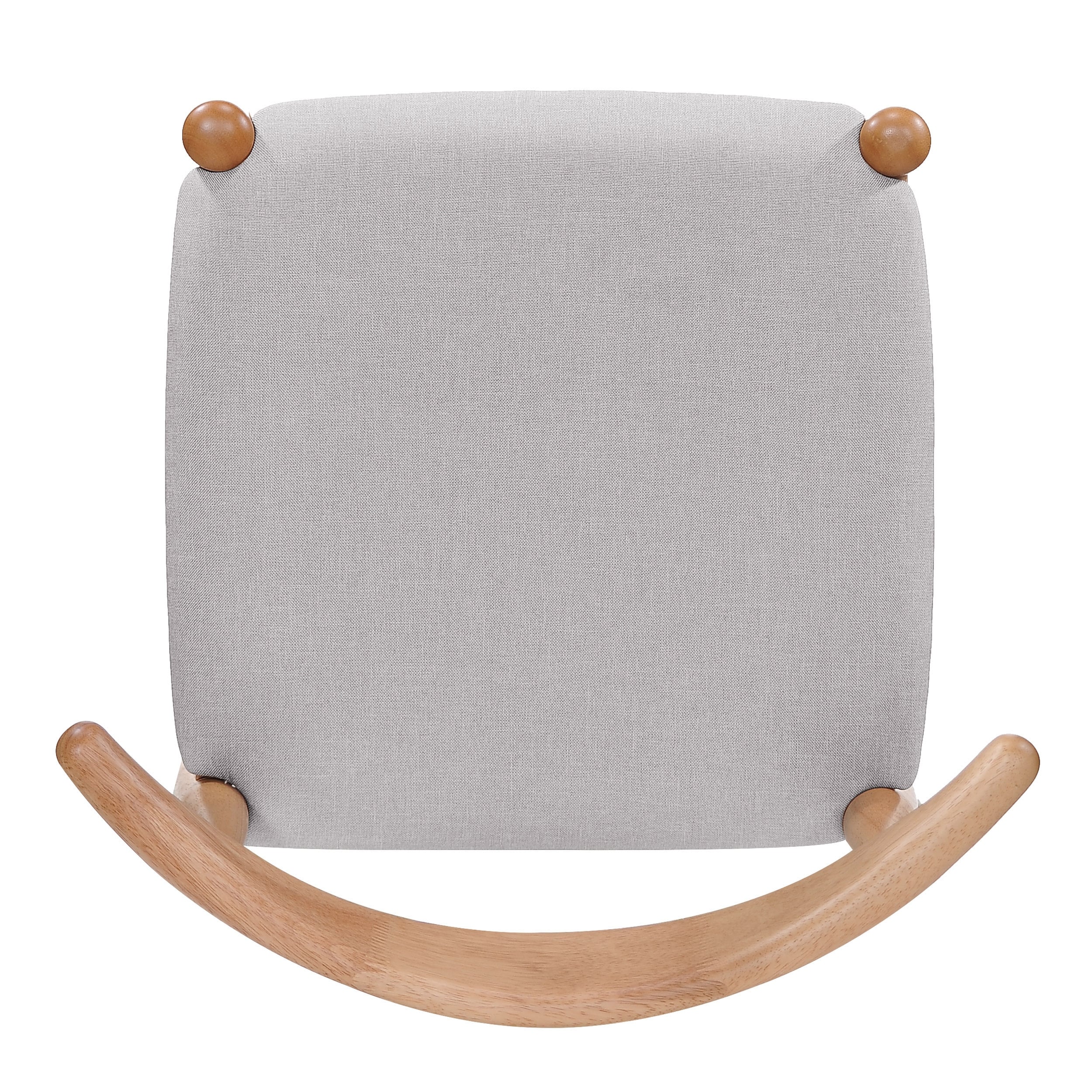 Chaises de salle à manger modernes du milieu du siècle Francie (lot de 2) par Christopher Knight Home - 20,50 L x 20,25 L x 29,75 H