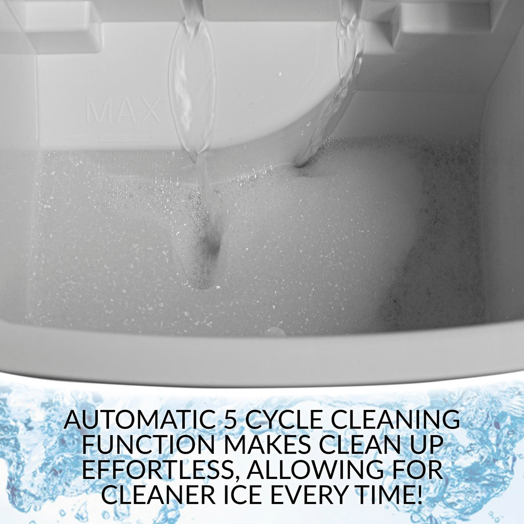 Machine à glaçons portative autonettoyante et automatique Igloo de 11,8 kg avec poignée, couleur aqua