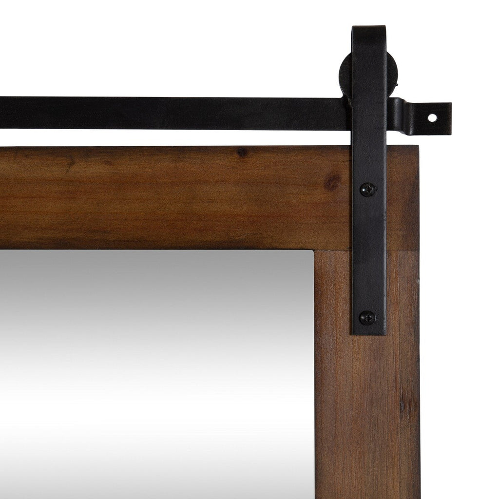 Miroir mural rectangulaire rustique Kate et Laurel Cates