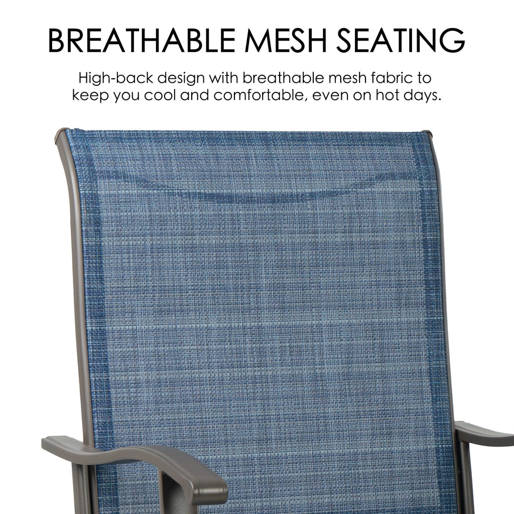 Ensemble de tabourets/chaises de bar pivotants hauts Kozyard Isabella