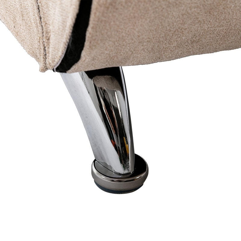 Fauteuil de massage inclinable en lin Intérieur avec télécommande, fauteuil de massage électrique ergonomique, 5 modes