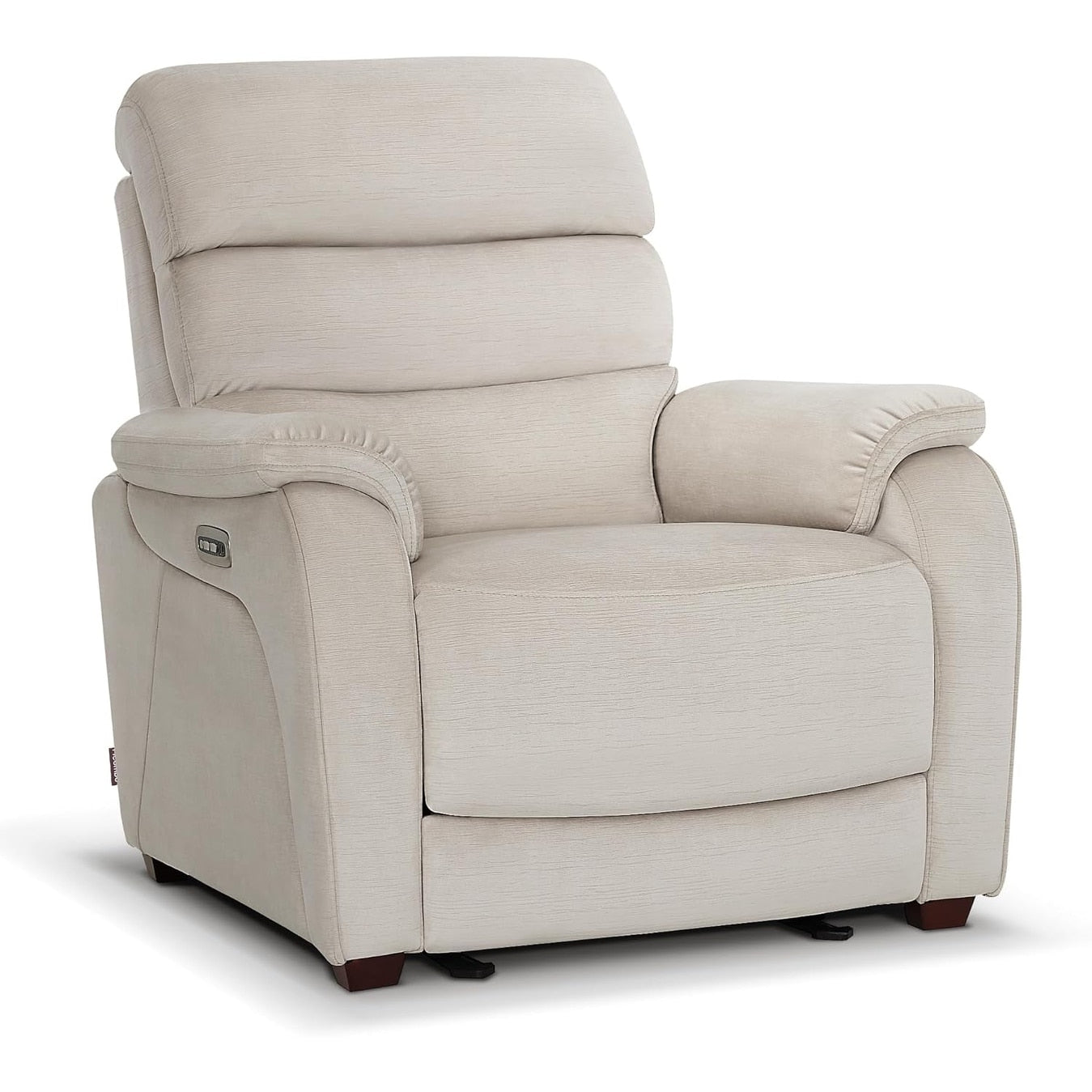 Fauteuil inclinable électrique MCombo Zero Wall-Hugger avec appui-tête réglable, idéal pour les petits espaces et les camping-cars, tissu ST257