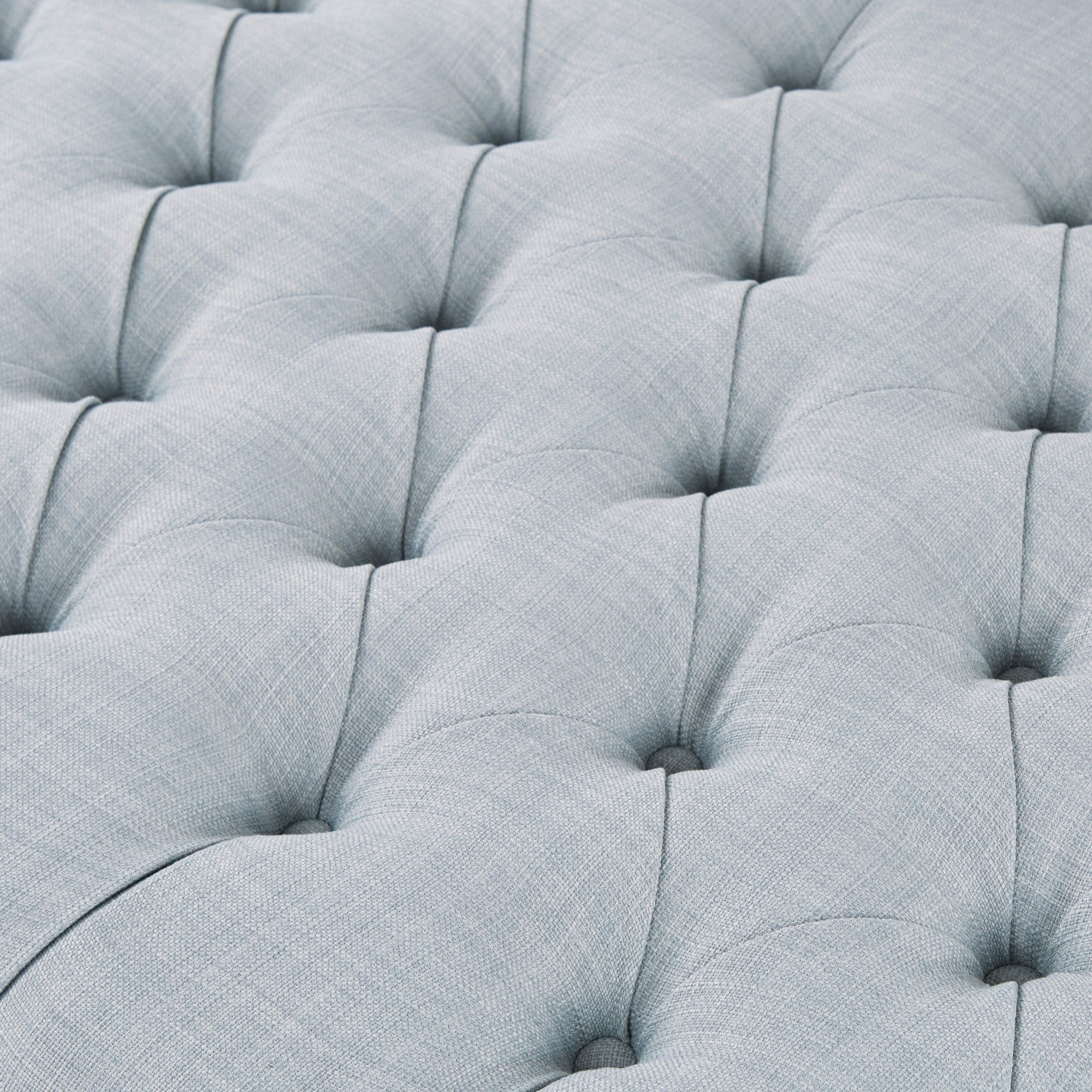 Pouf rembourré en bois massif avec planche de surf touffetée Madision Park Chase