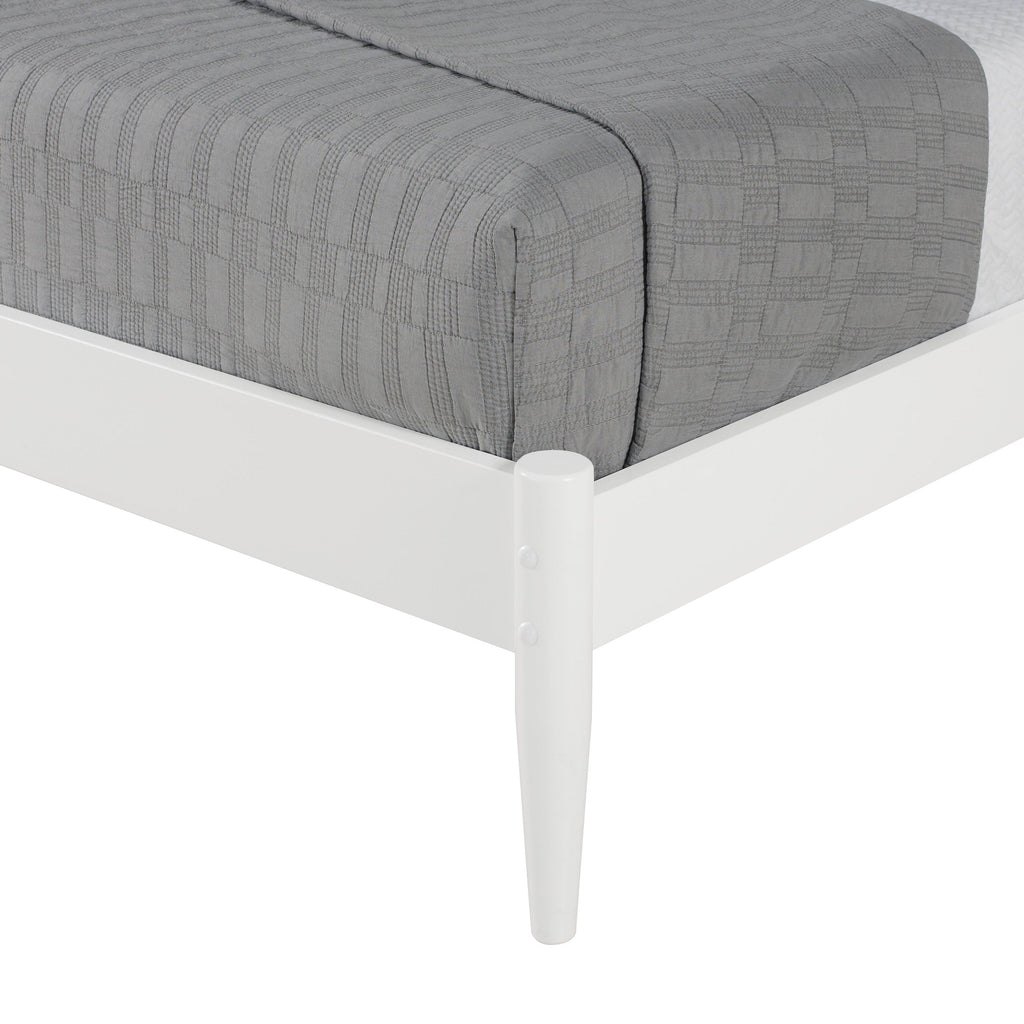 Lit à panneaux du milieu du siècle