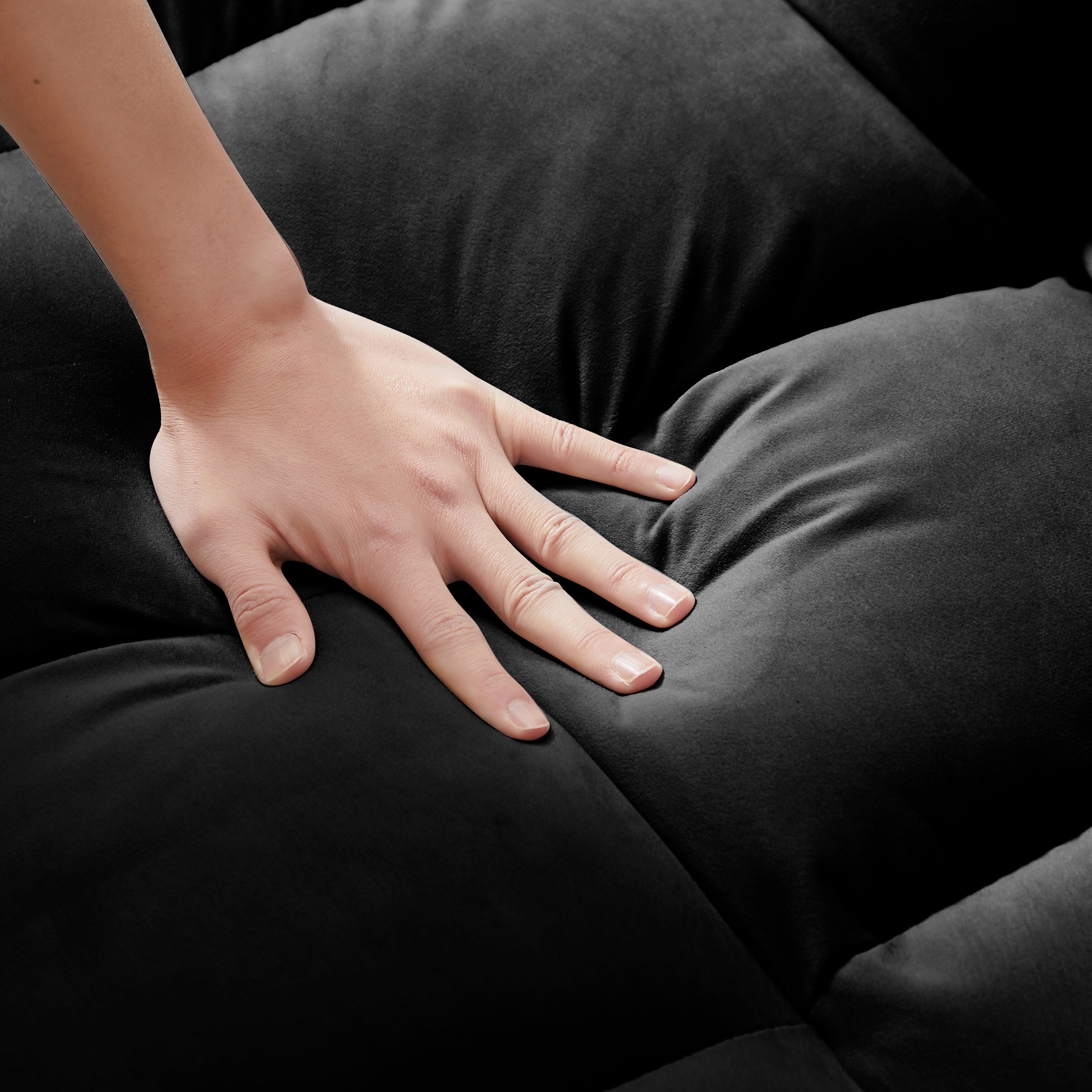 Canapé-lit convertible 3 en 1 moderne 70.86 avec dossier réglable et roulettes pour salon