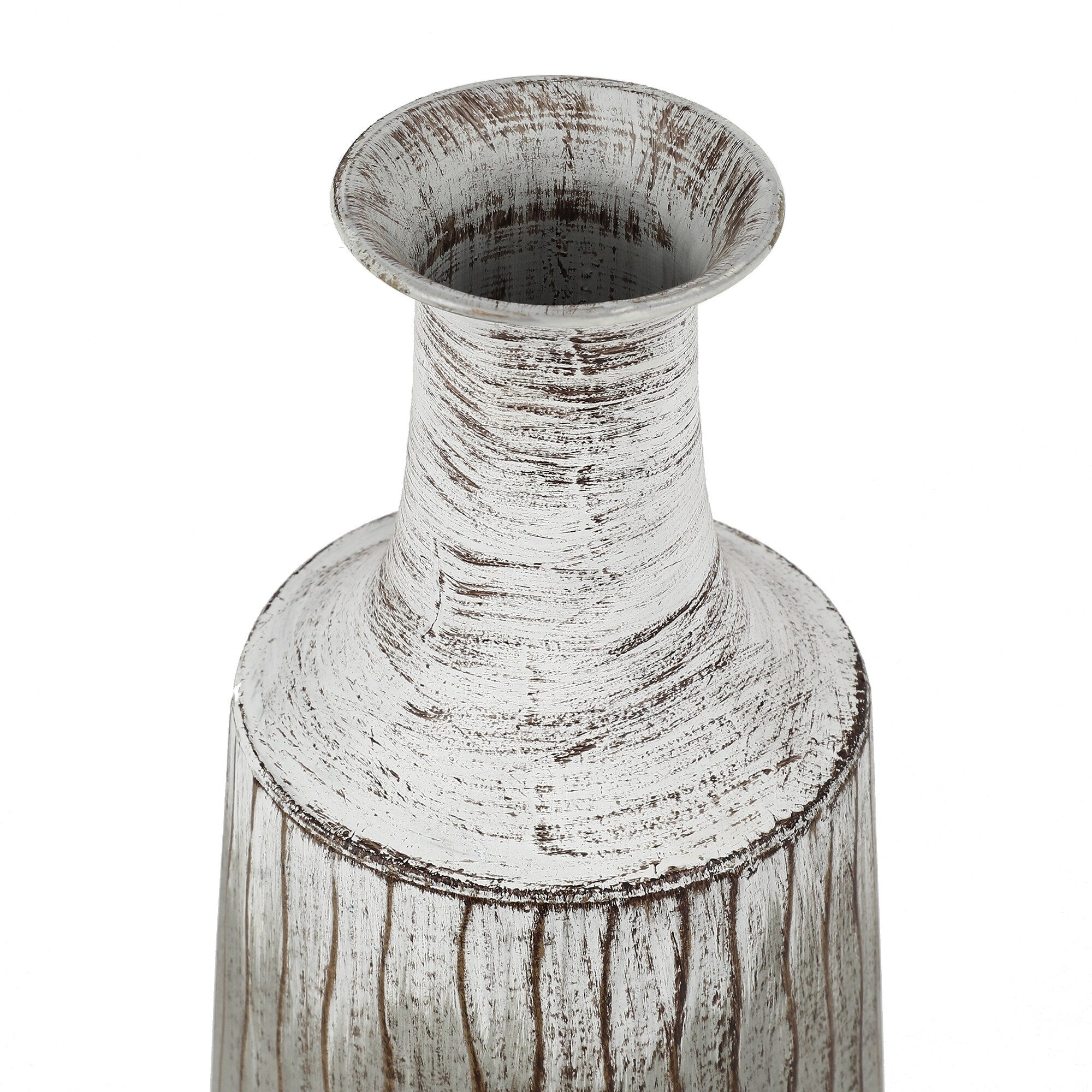 Vases en métal multicolores ombrés (lot de 3)