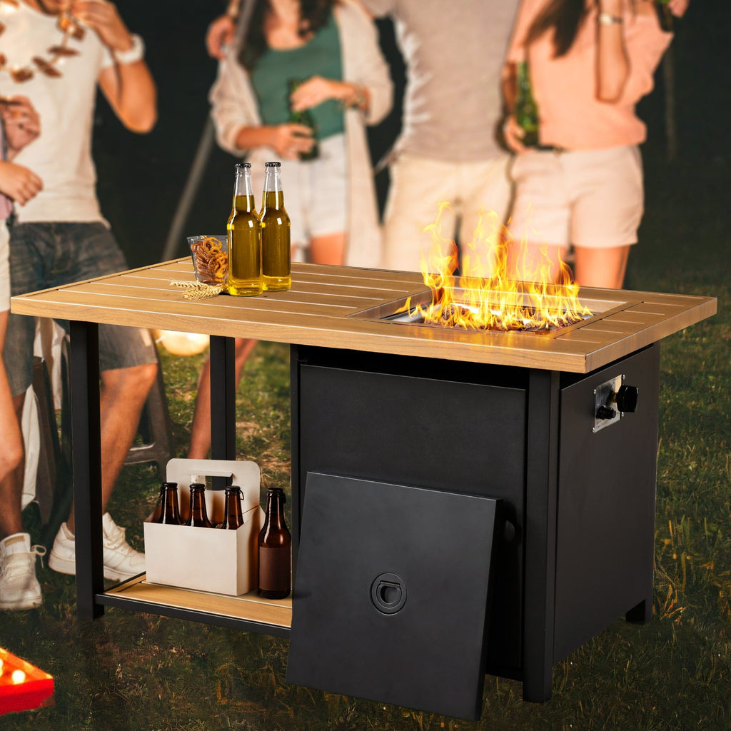 Ensemble de salon sectionnel OVIOS en osier à siège profond, 11 pièces, chaises pivotantes, foyer