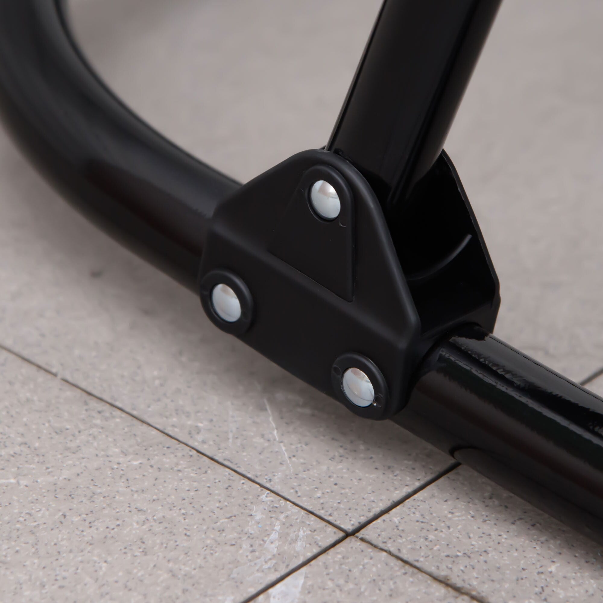 Ensemble de chaises à bascule pliantes Outsunny avec siège et dossier rembourrés, oreiller