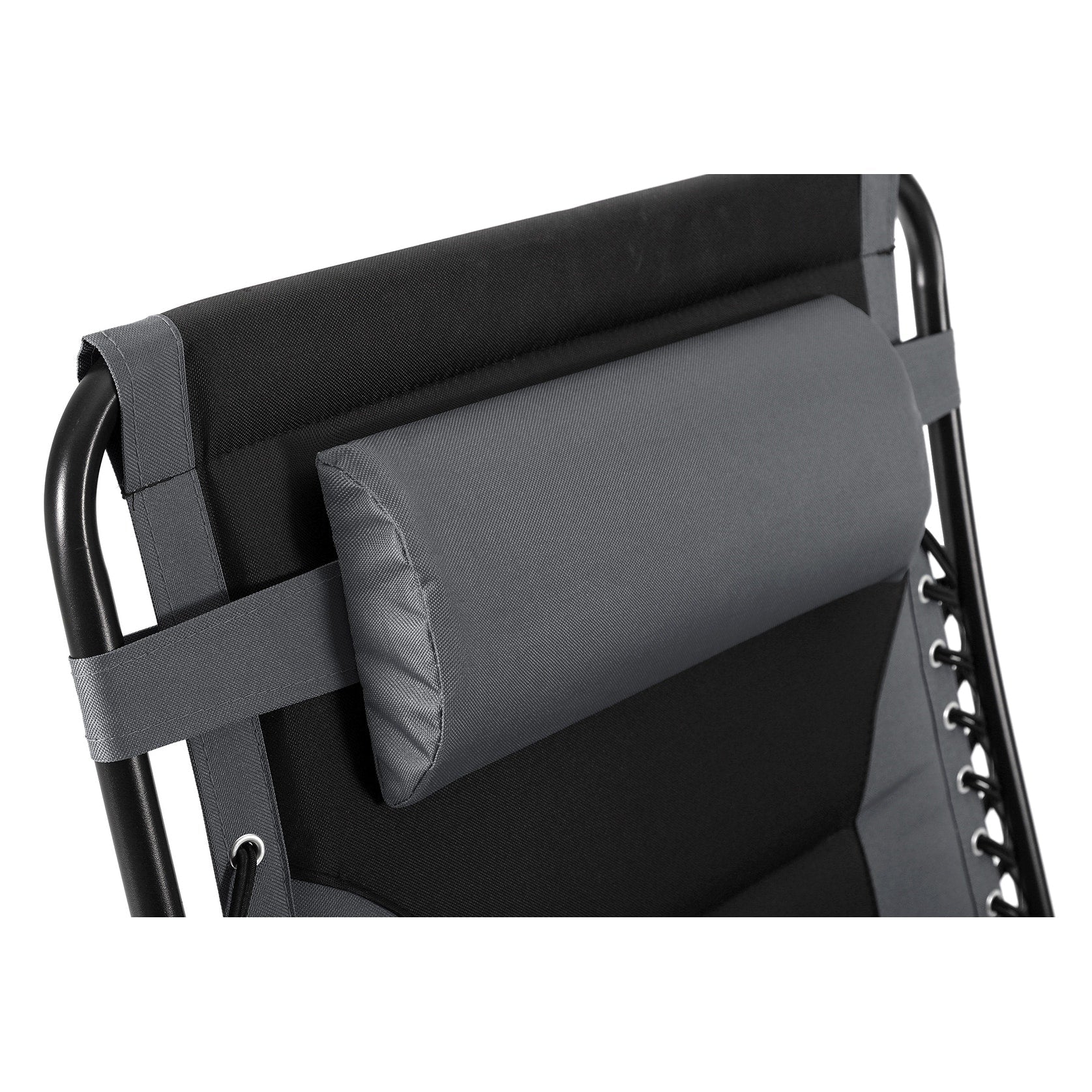 Fauteuil de salon surdimensionné XL rembourré à gravité zéro, accoudoirs larges, inclinable et réglable avec porte-gobelet - N/A