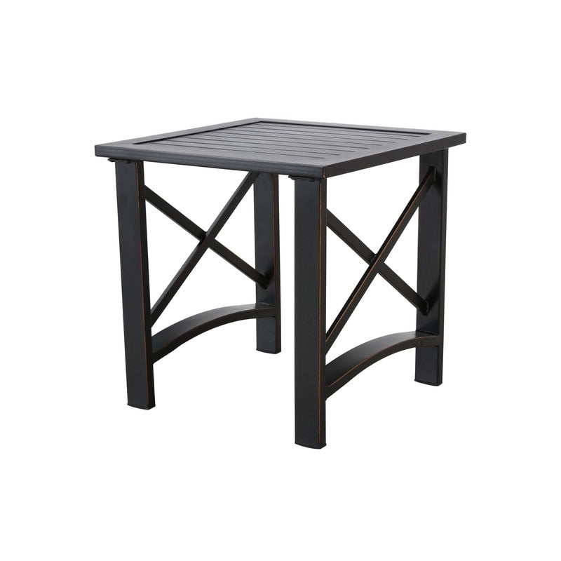 Ensemble de conversation à bascule d'extérieur PATIO FESTIVAL 3 pièces avec coussins