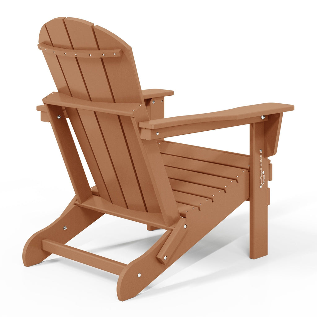 Chaises pliantes Adirondack Polytrends Laguna résistantes aux intempéries (lot de 2)