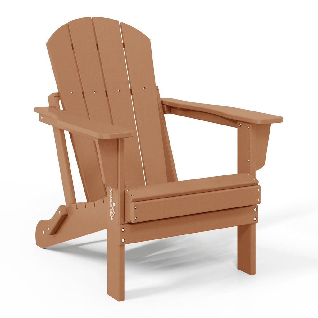 Chaises pliantes Adirondack Polytrends Laguna résistantes aux intempéries (lot de 2)