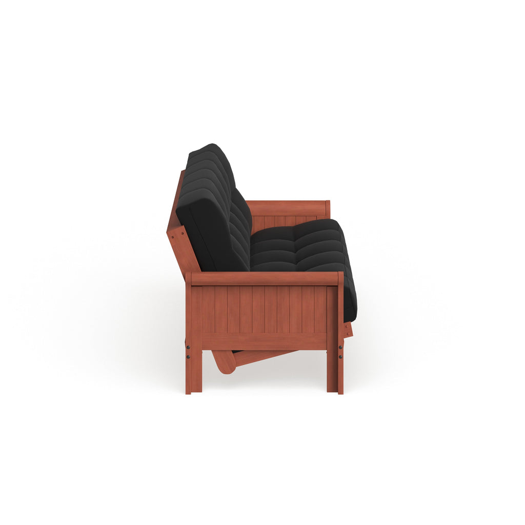 Matelas futon en sergé de 10 pouces d'épaisseur (simple, double ou grand lit)