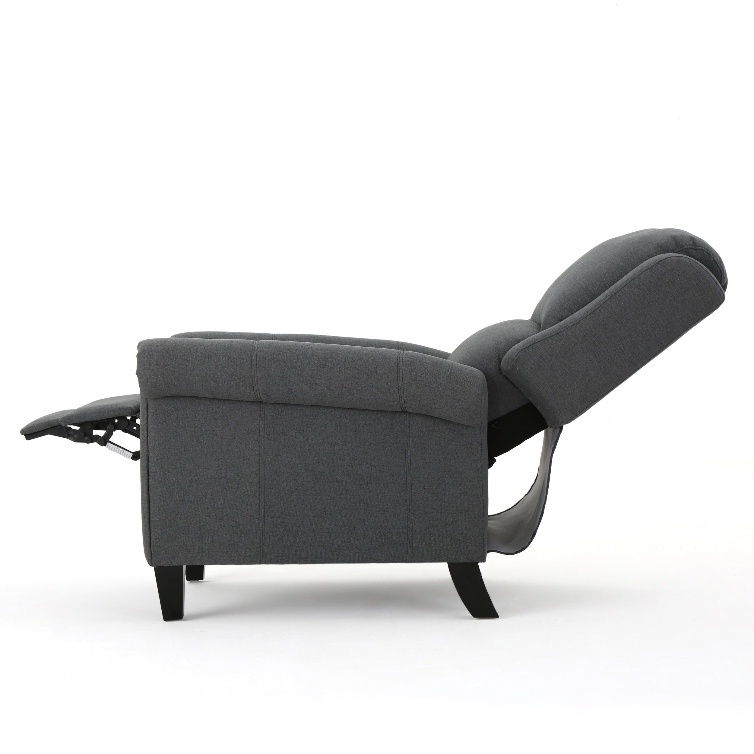Fauteuil inclinable en cuir PU ultra-confortable Roomfitters, fauteuil inclinable luxueux pour salon ou chambre à coucher