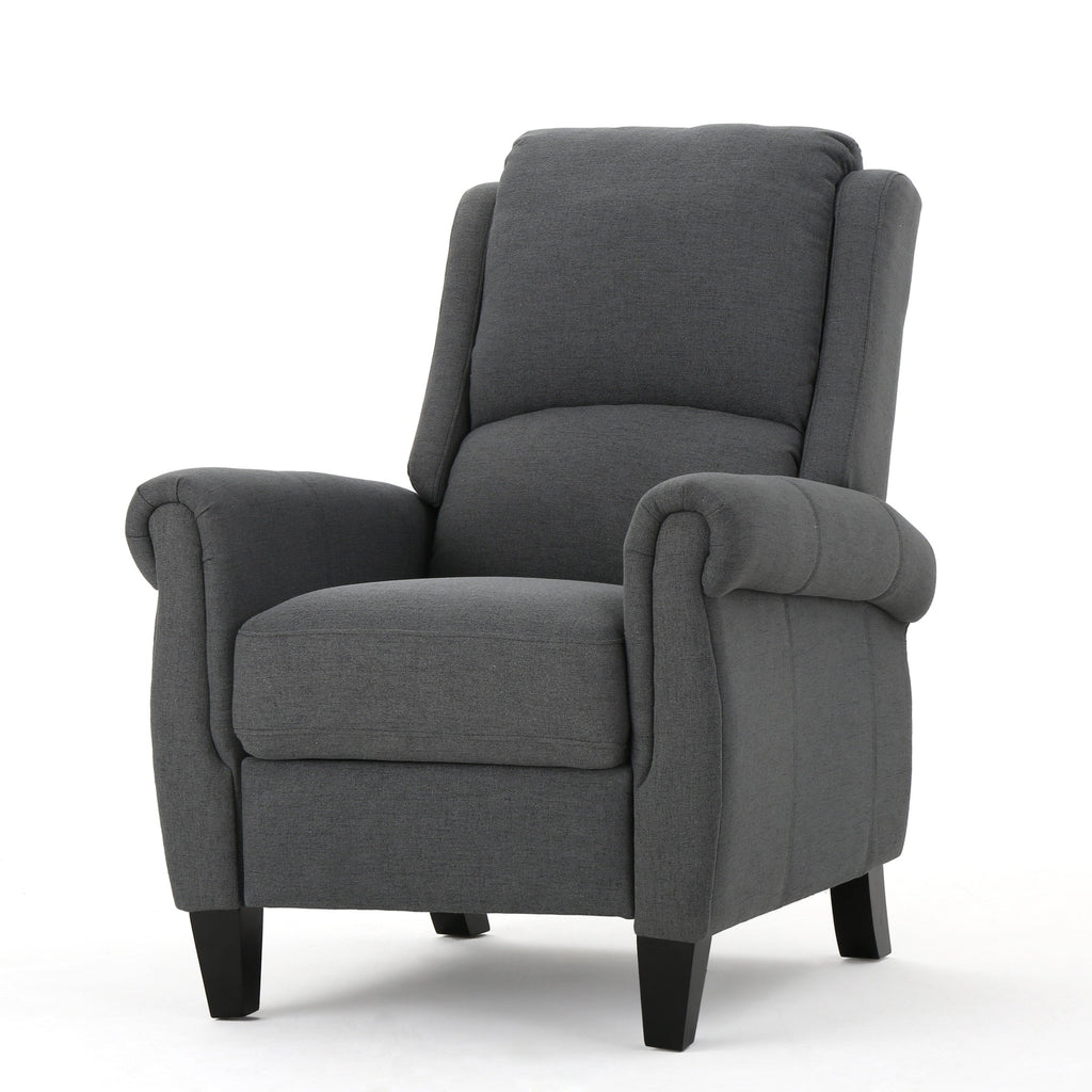 Fauteuil inclinable en cuir PU ultra-confortable Roomfitters, fauteuil inclinable luxueux pour salon ou chambre à coucher