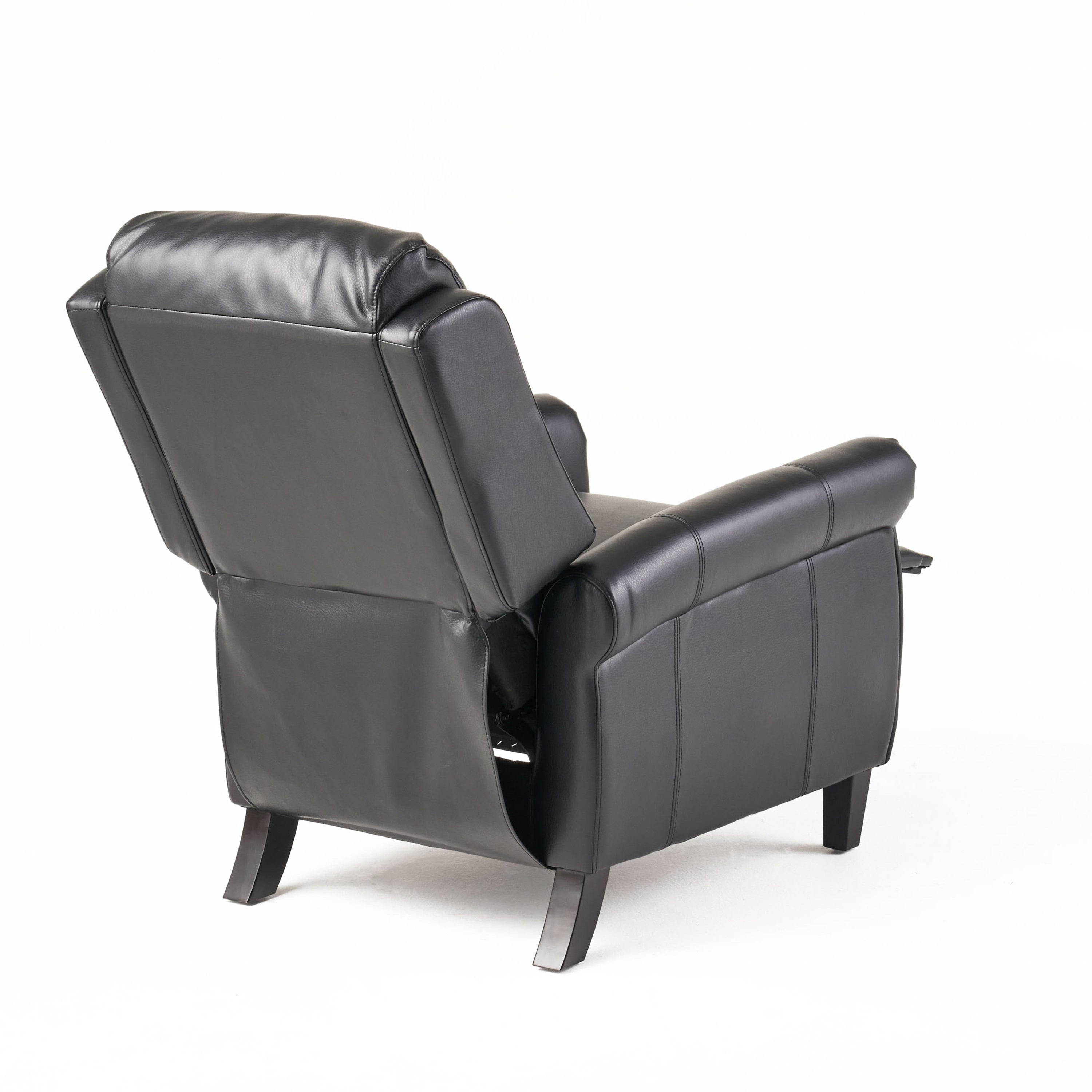 Fauteuil inclinable en cuir PU ultra-confortable Roomfitters, fauteuil inclinable luxueux pour salon ou chambre à coucher