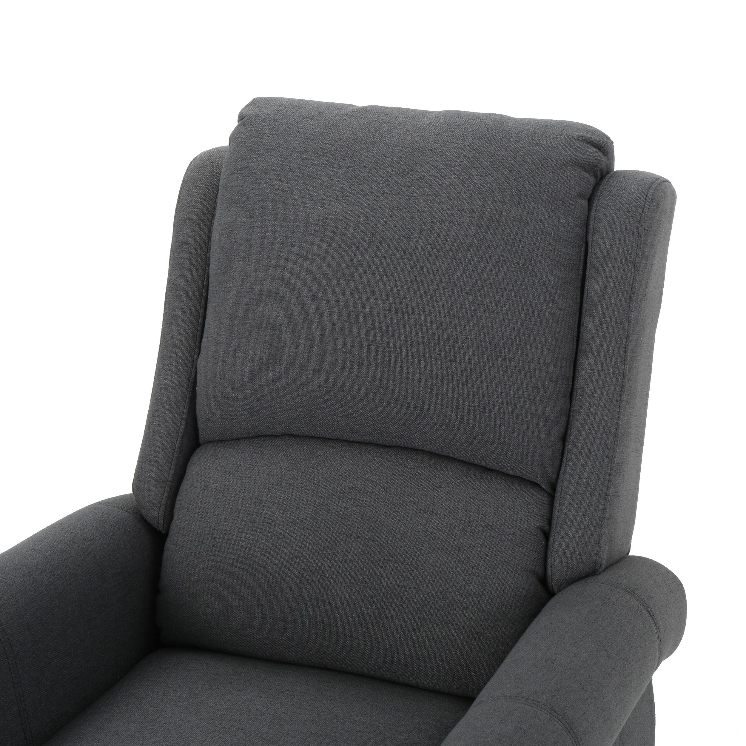 Fauteuil inclinable en cuir PU ultra-confortable Roomfitters, fauteuil inclinable luxueux pour salon ou chambre à coucher
