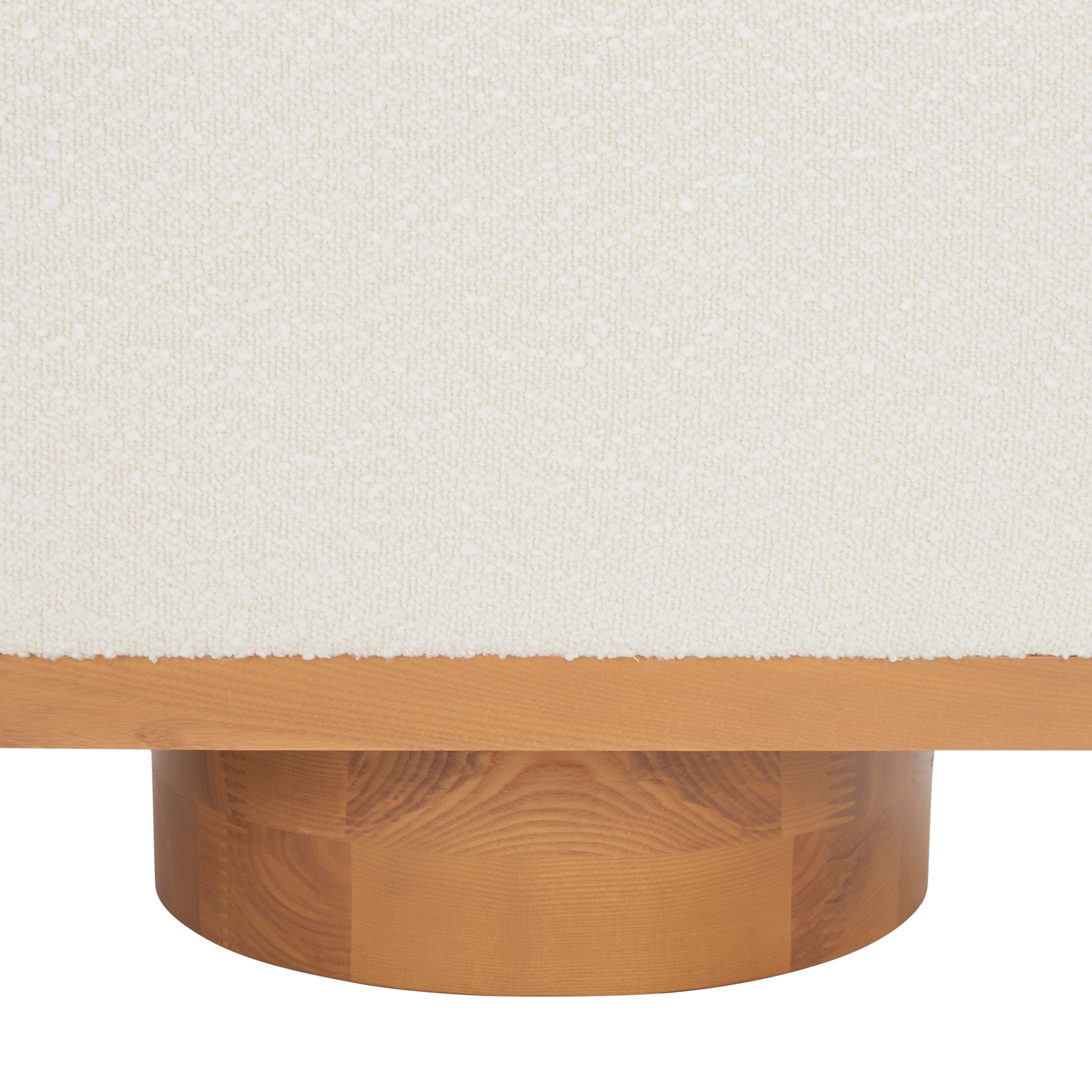 Banc de rangement SAFAVIEH Couture Sunneva Boucle - 61 po L x 20 po P x 19 po H - 61 L x 20 P x 19 H