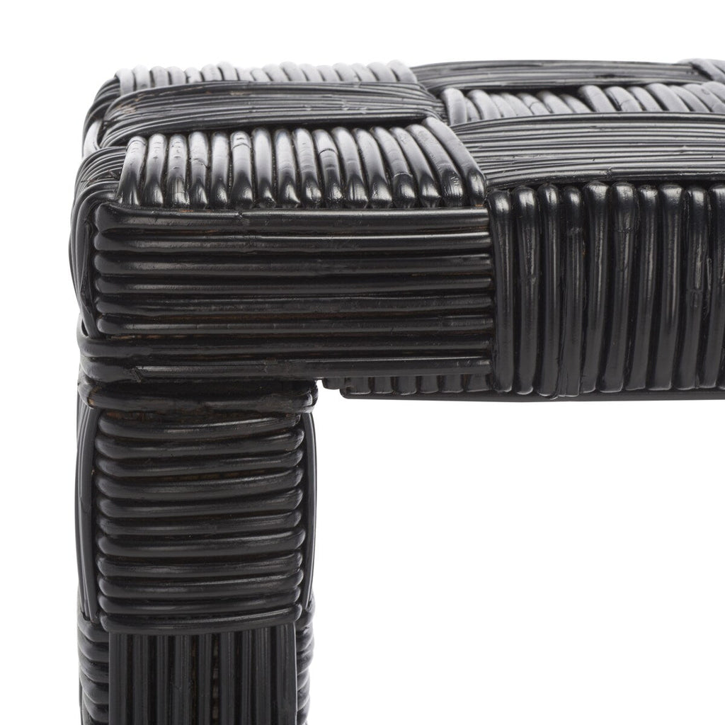 Console en rotin Mindel SAFAVIEH - 51 L x 14 P x 32 H