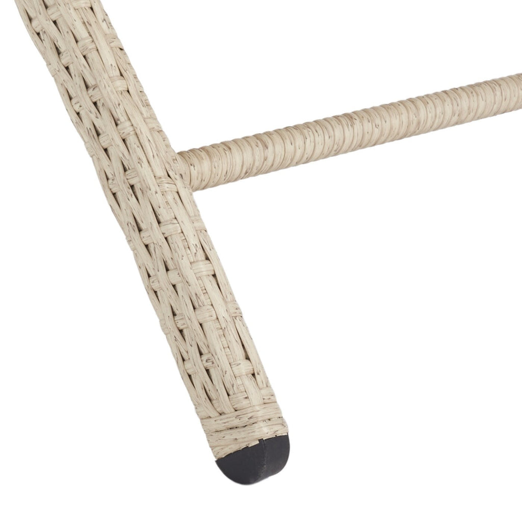 Ensemble de chaises longues d'extérieur Blaguna 3 pièces SAFAVIEH - 83 L x 20 P x 24 H