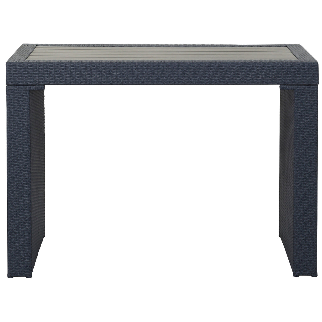 SAFAVIEH Ensemble de bar extérieur Euda (7 pièces) - 29Lx59Px42H