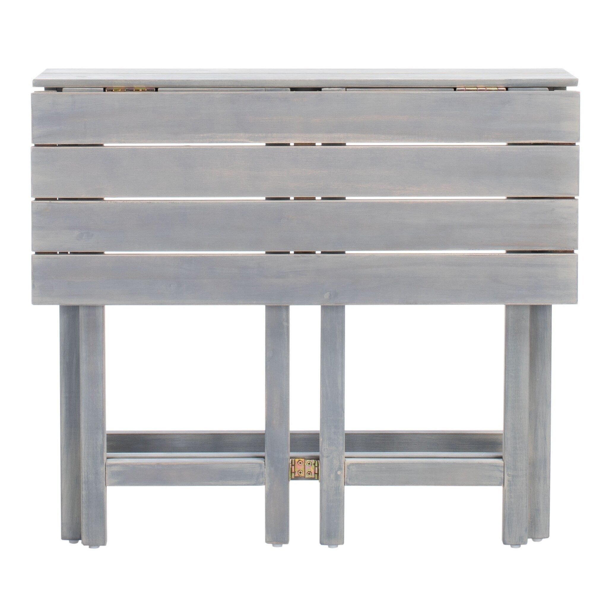 Ensemble de salon d'angle d'extérieur Kenna 3 pièces pour balcon SAFAVIEH - 39 L x 19 P x 33 H