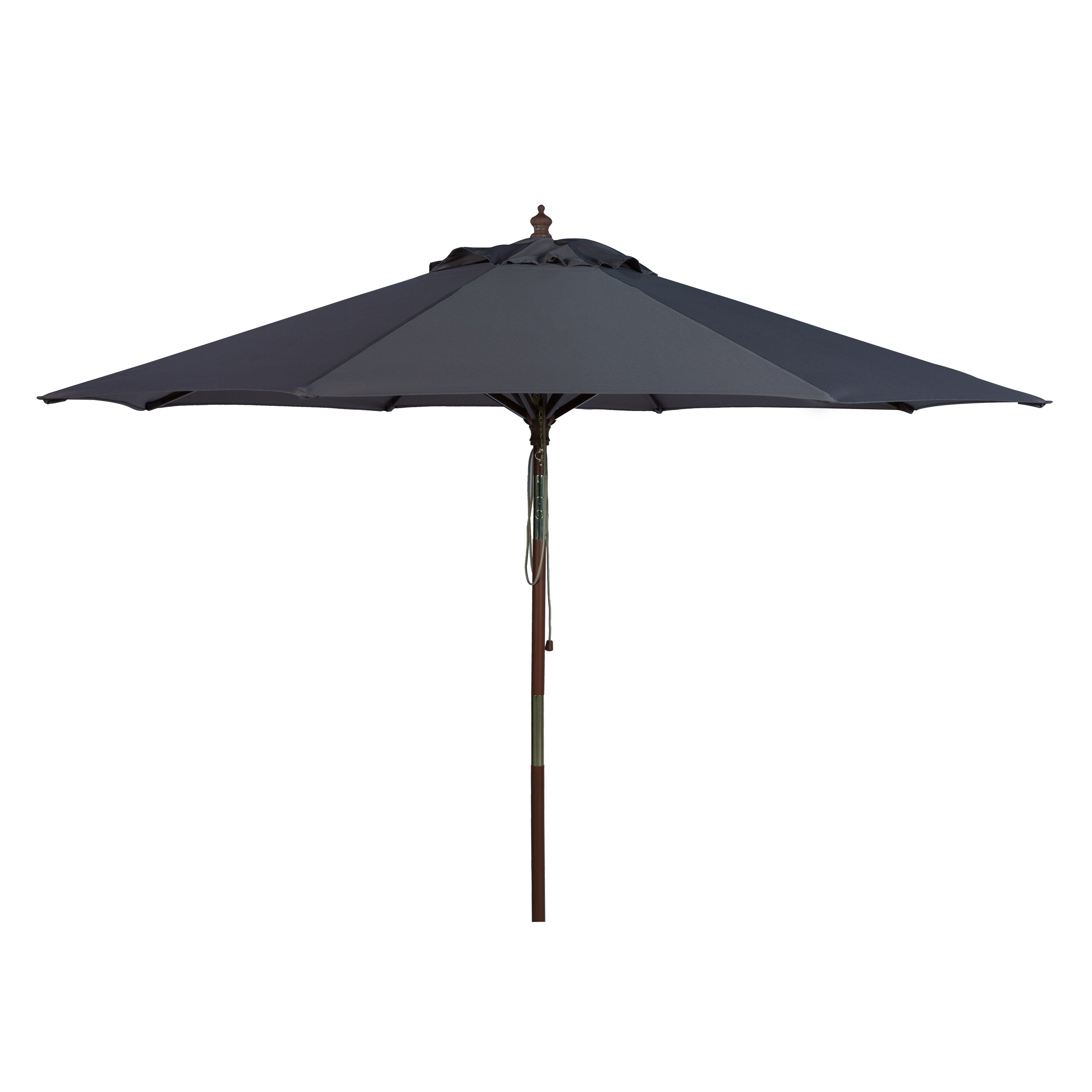 Parasol d'extérieur en bois SAFAVIEH Zlatana de 2,7 m