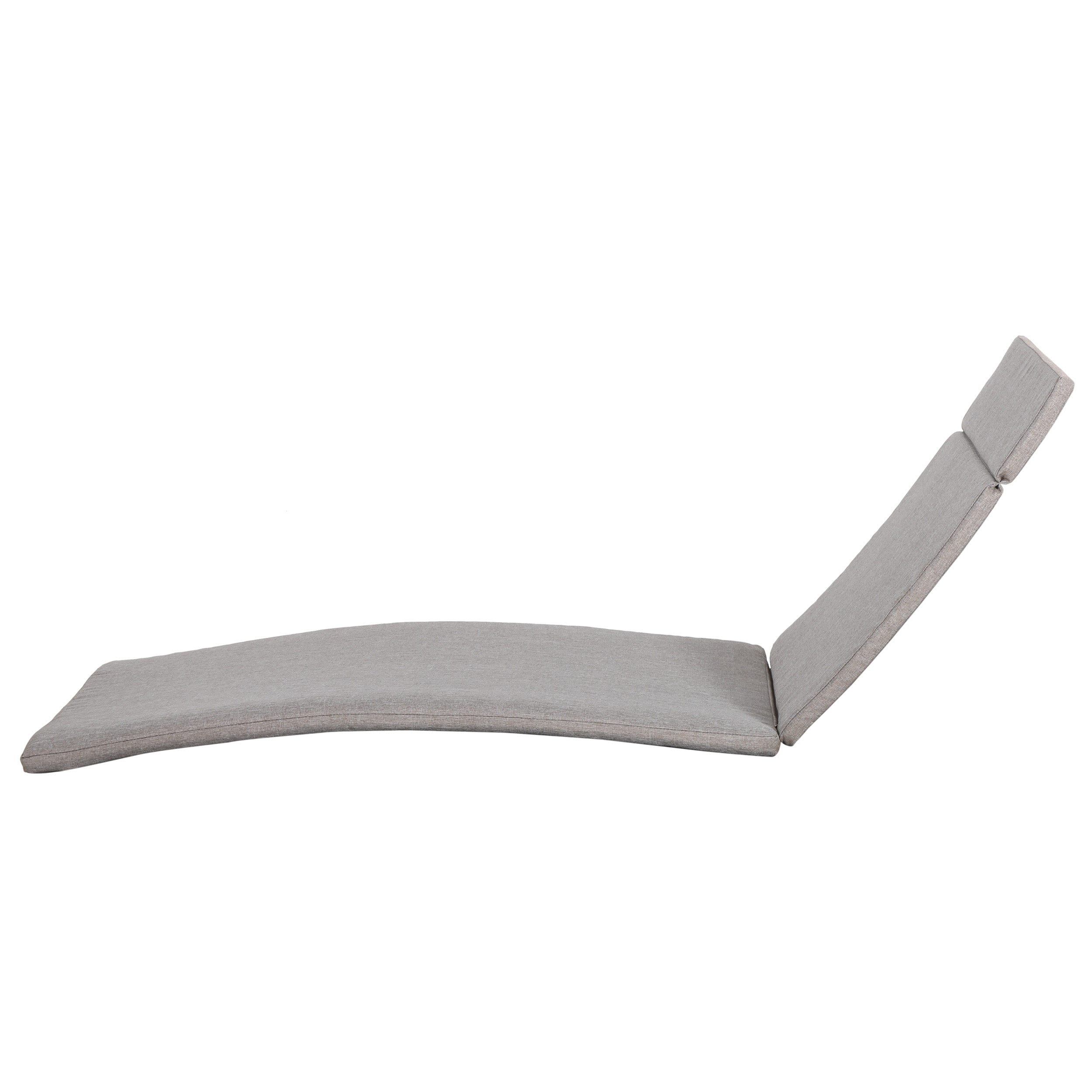 Ensemble de coussins d'extérieur Salem pour chaise longue - Coussins uniquement (lot de 2) par Christopher Knight Home - 79,25 L x 27,50 l x 1,50 H