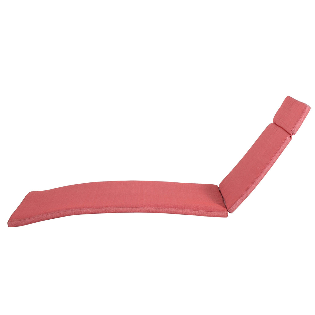 Ensemble de coussins d'extérieur Salem pour chaise longue - Coussins uniquement (lot de 2) par Christopher Knight Home - 79,25 L x 27,50 l x 1,50 H