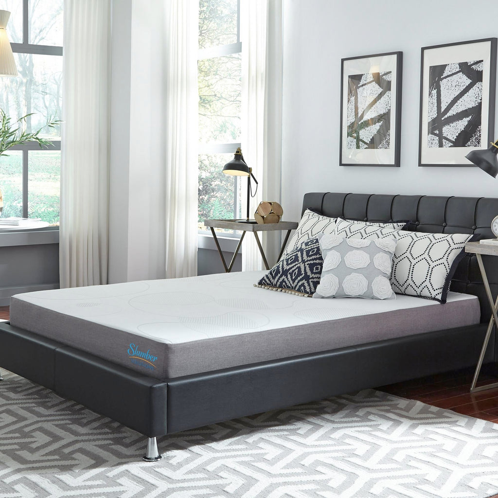 Slumber Solutions Matelas en mousse à mémoire de forme gel 8 pouces Choisissez votre confort